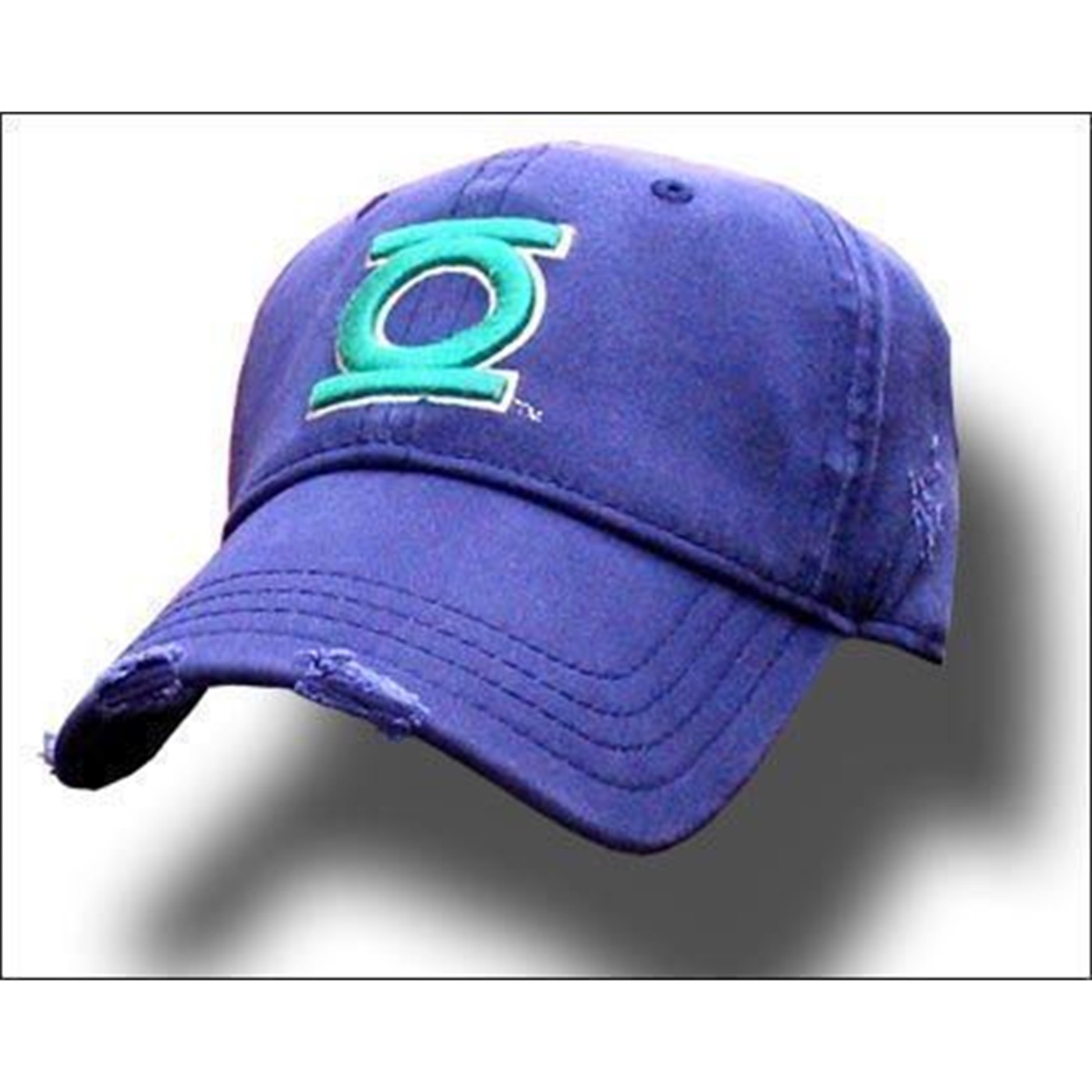 Green Lantern Distressed Baseball Cap