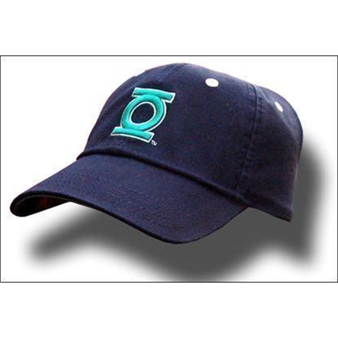 Green Lantern Leather Buckle Baseball Cap