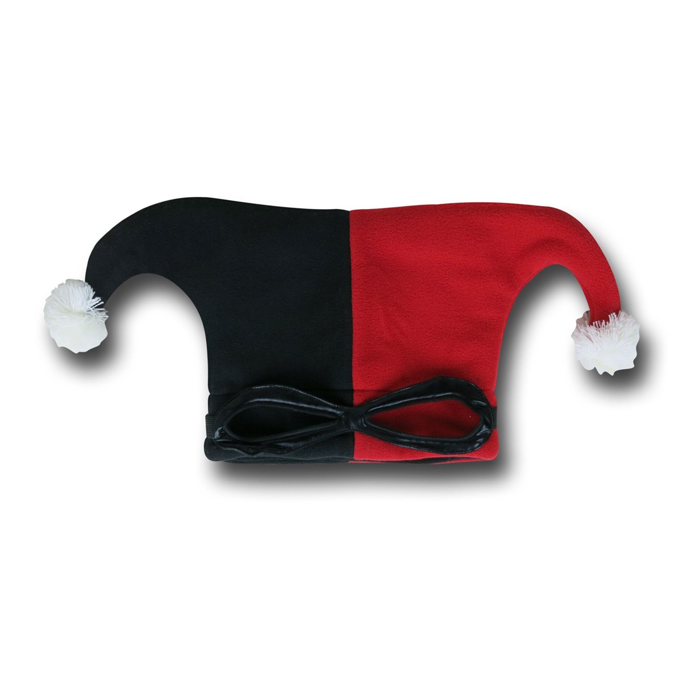 Harley Quinn Mask & Jester Cap, Red