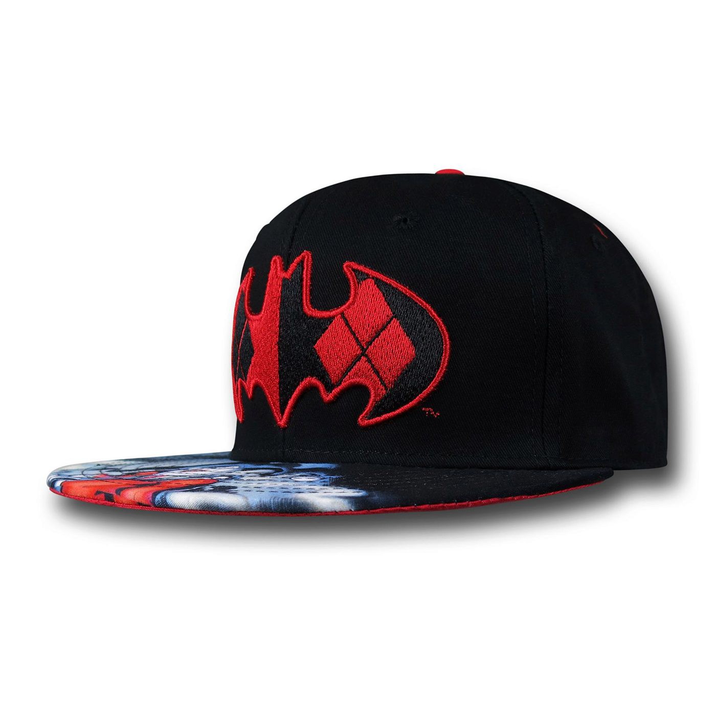 Harley Quinn Sublimated Cap, Black