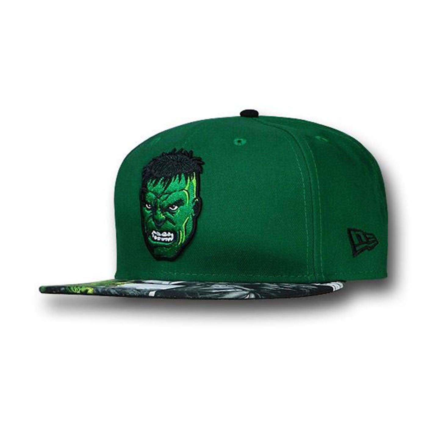 Hulk 59Fifty Sublimated Brim Cap, Green