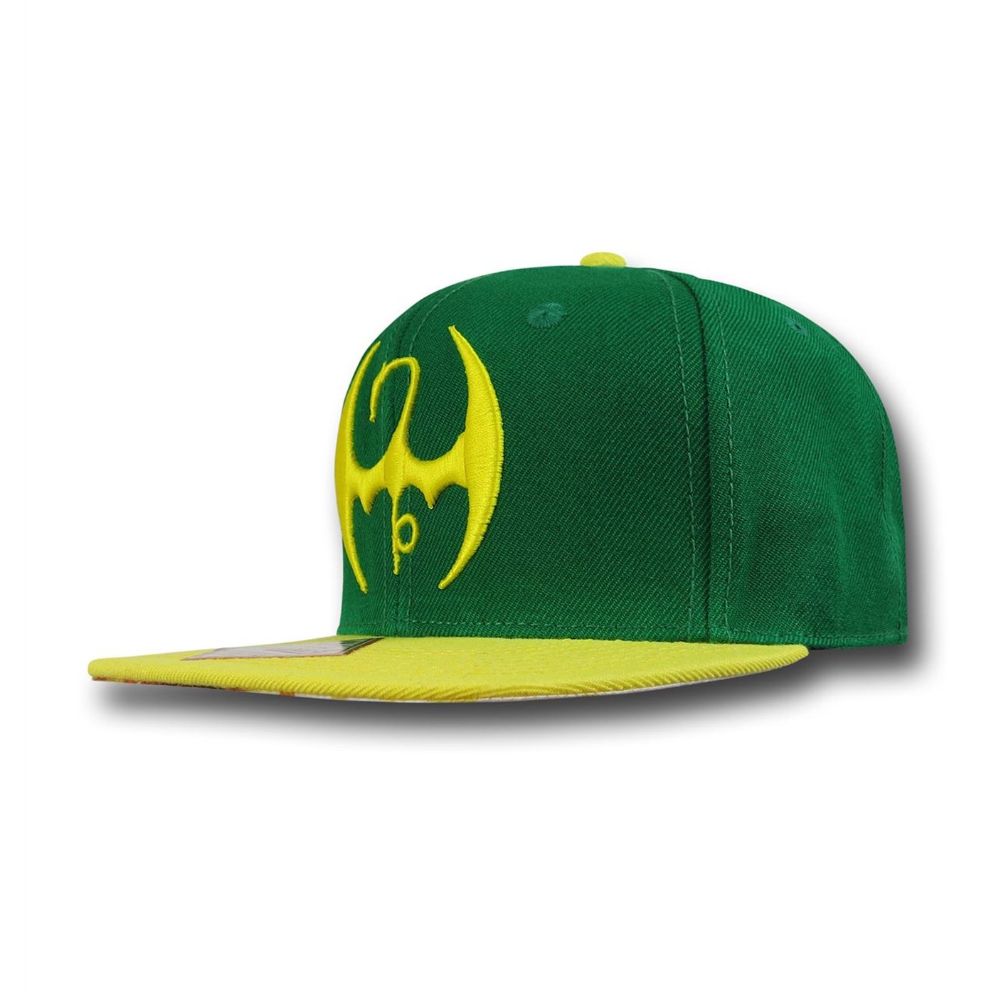 Iron Fist Sublimated Bill Snapback Hat, Green