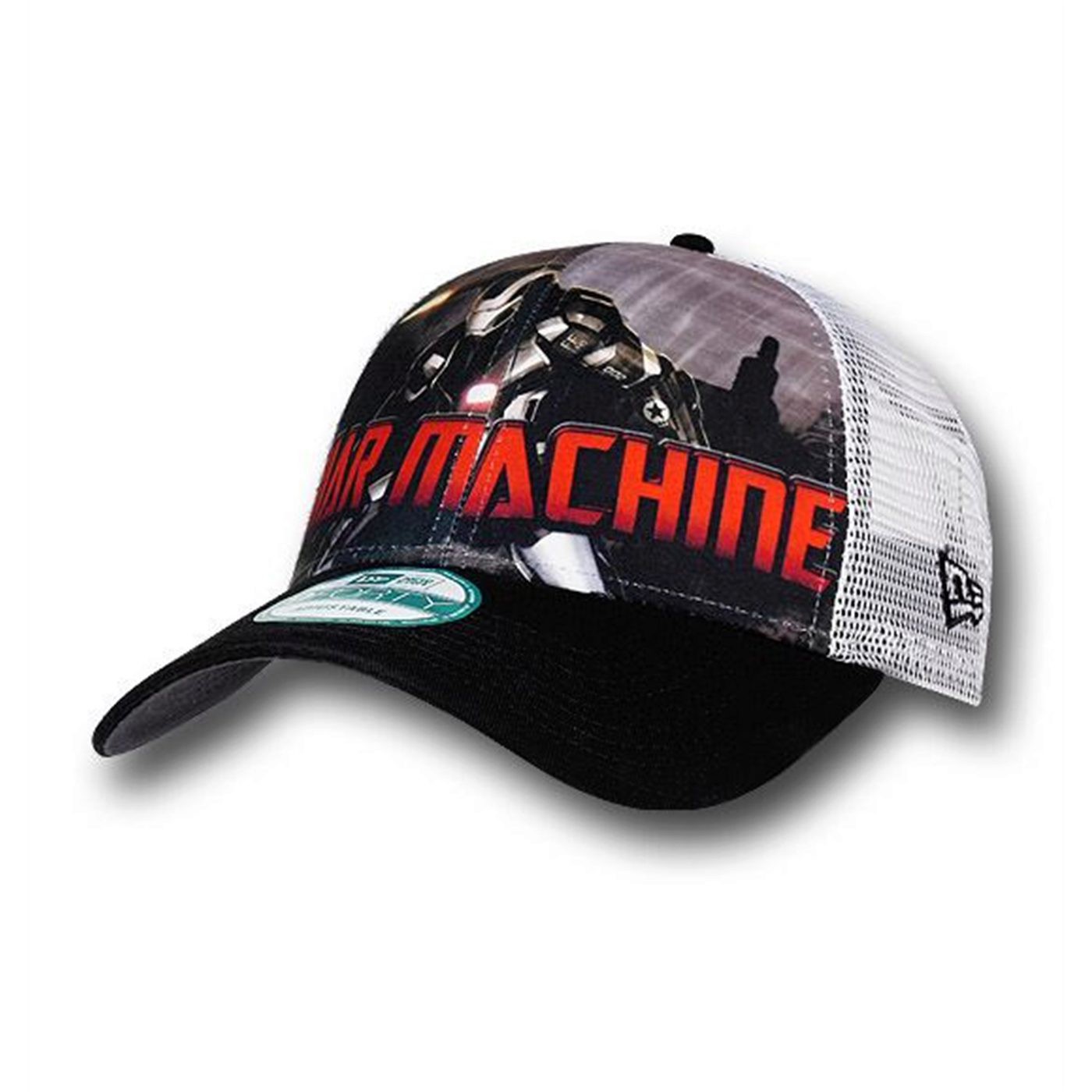 Iron Man War Machine Barrage 9Forty Trucker Hat, Black
