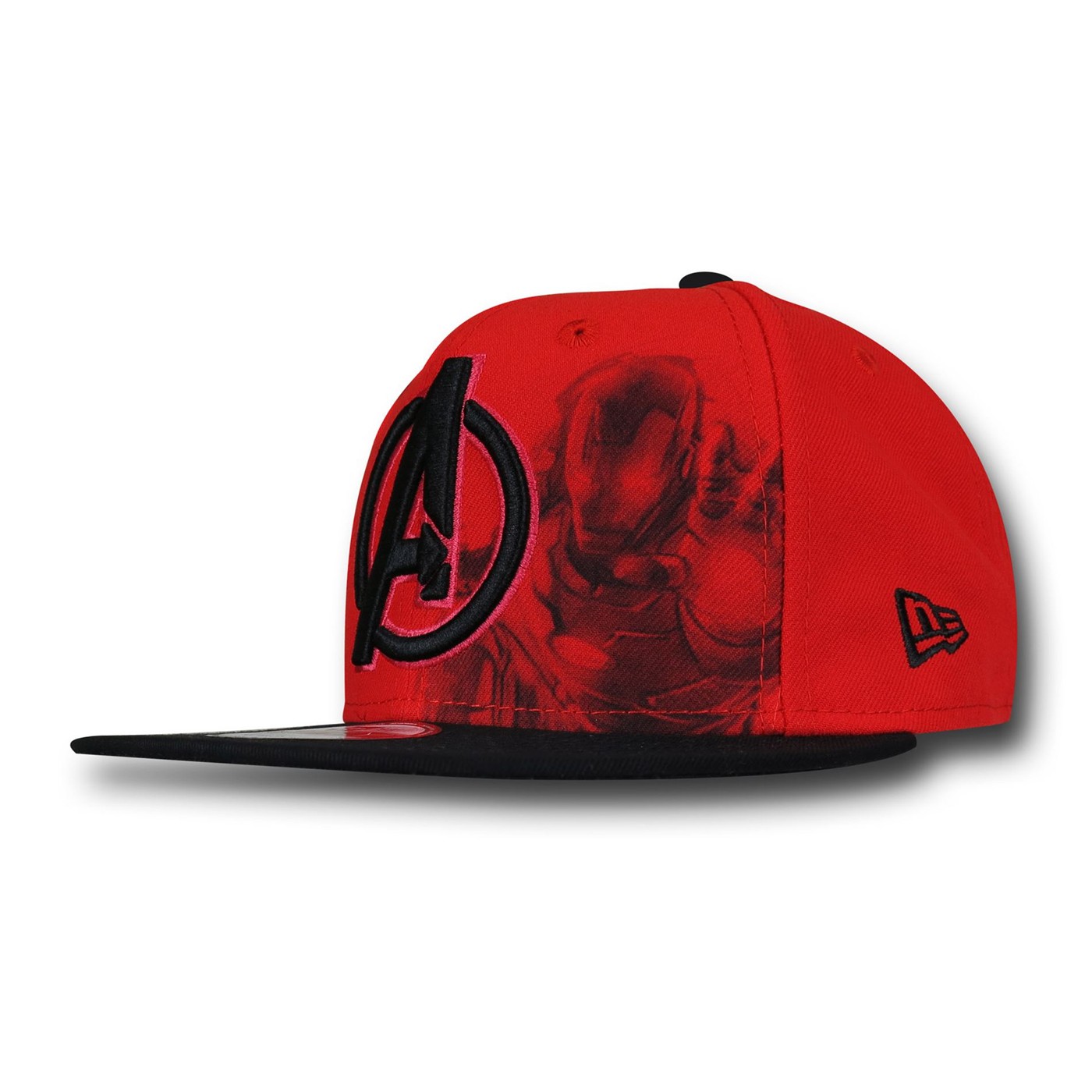 Avengers AoU Iron Man 9Fifty Snapback Cap, Red