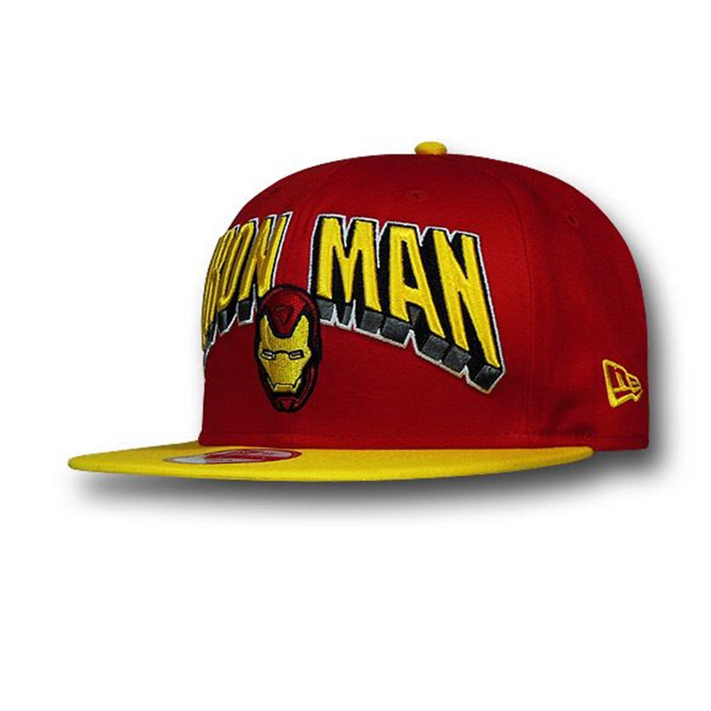 Iron Man Big Logo 9Fifty Snapback Cap, Red