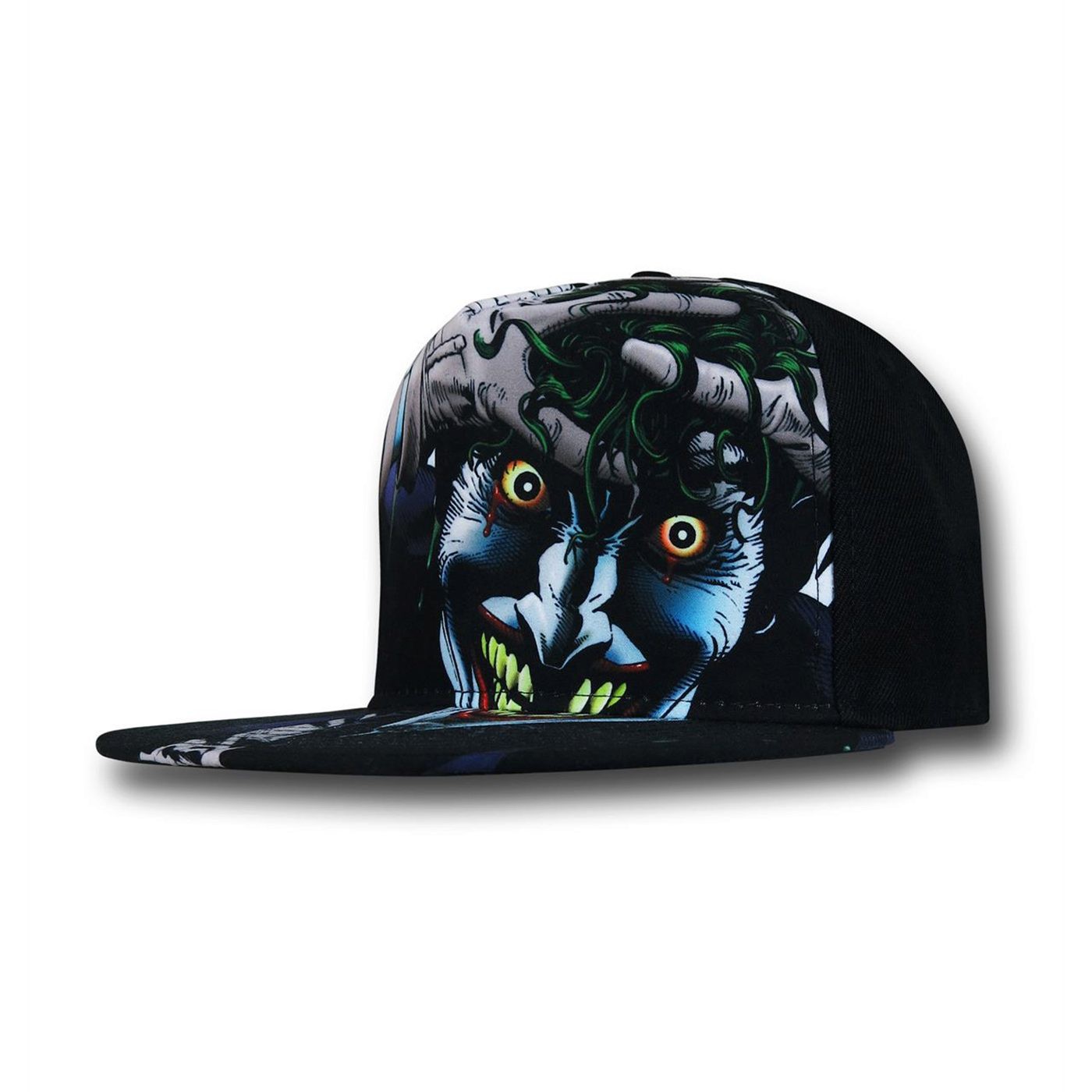 Joker Killing Joke Snapback Cap, Black