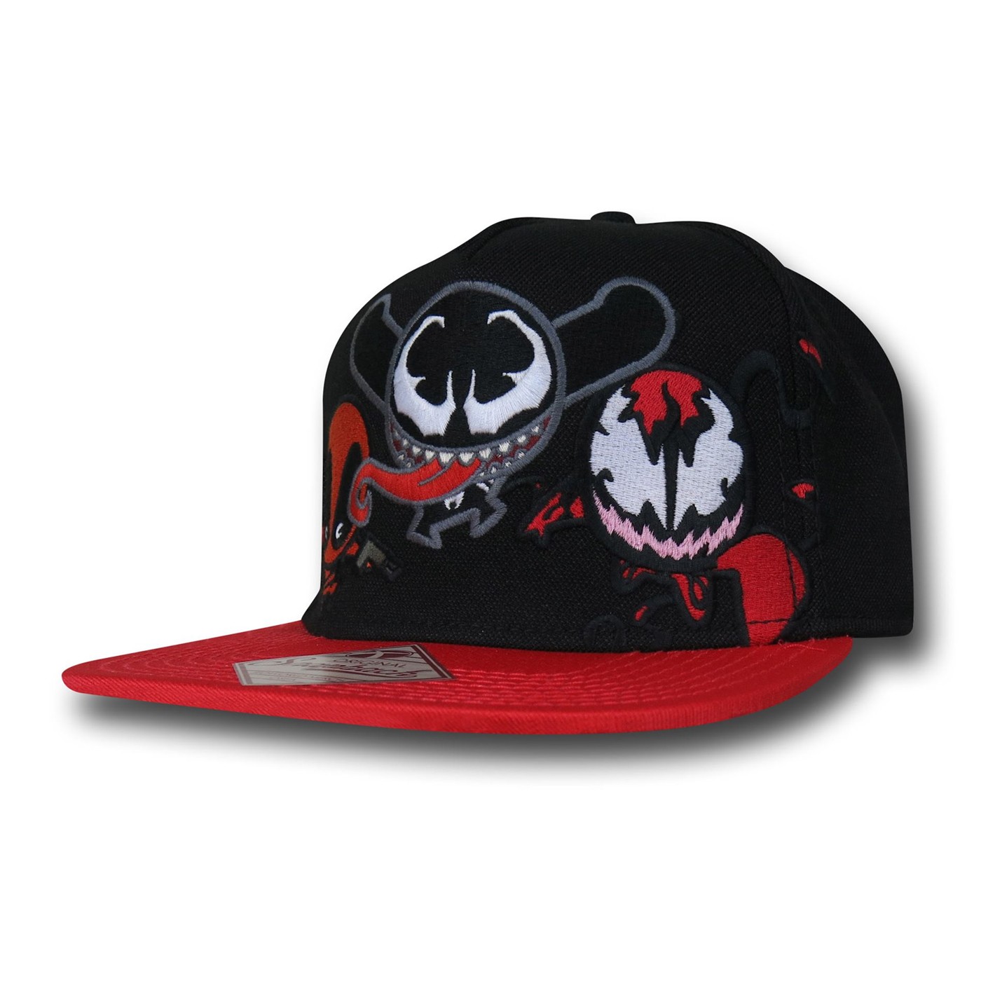 Marvel Kawaii Villains Snapback Cap, Black