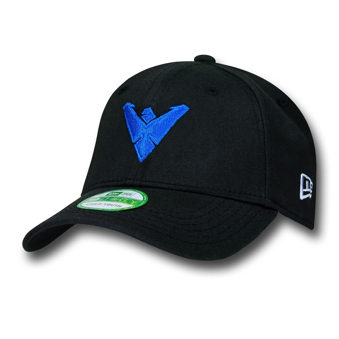 Nightwing Symbol Kids 39Thirty Cap, Black