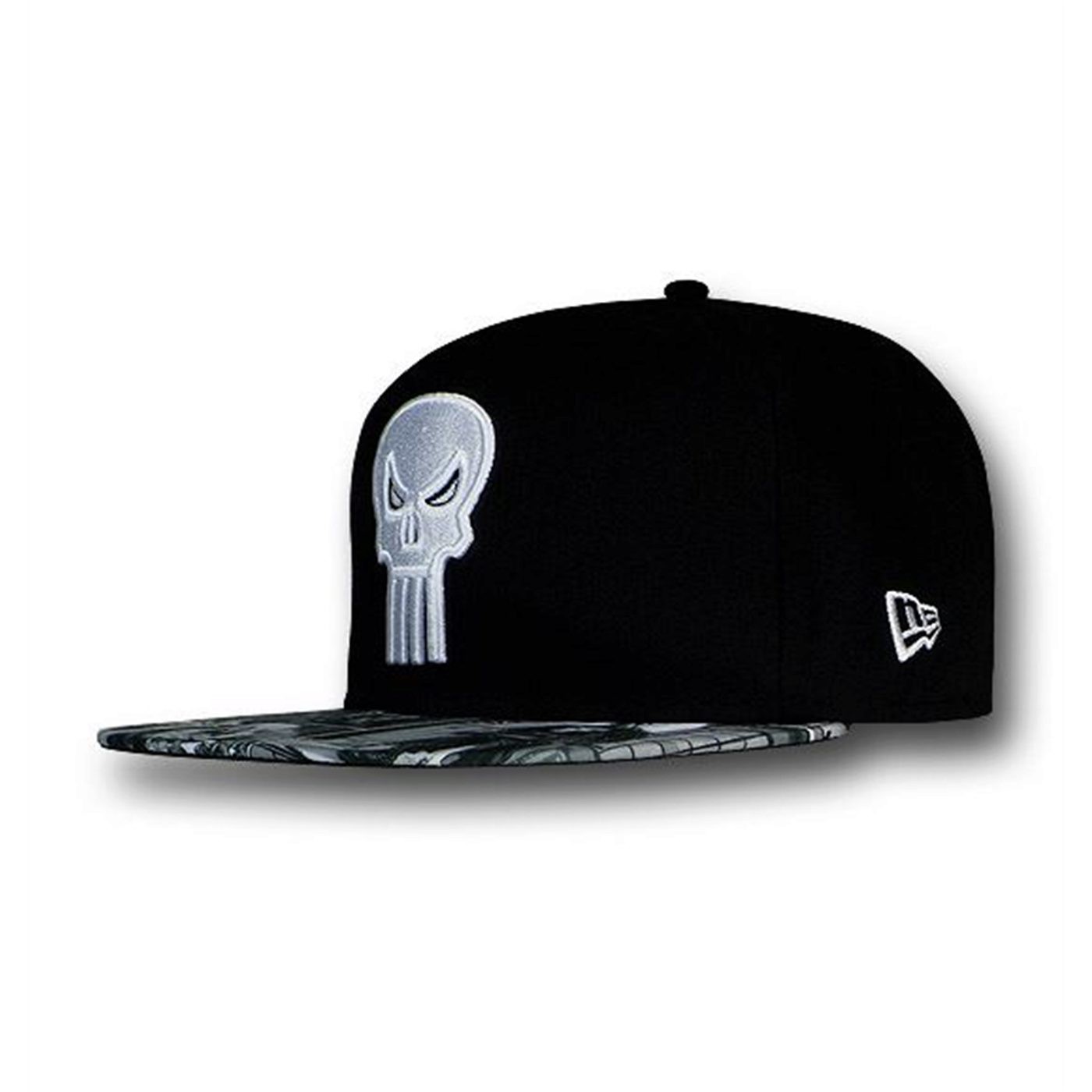 Punisher 59Fifty Sublimated Brim Cap, Black
