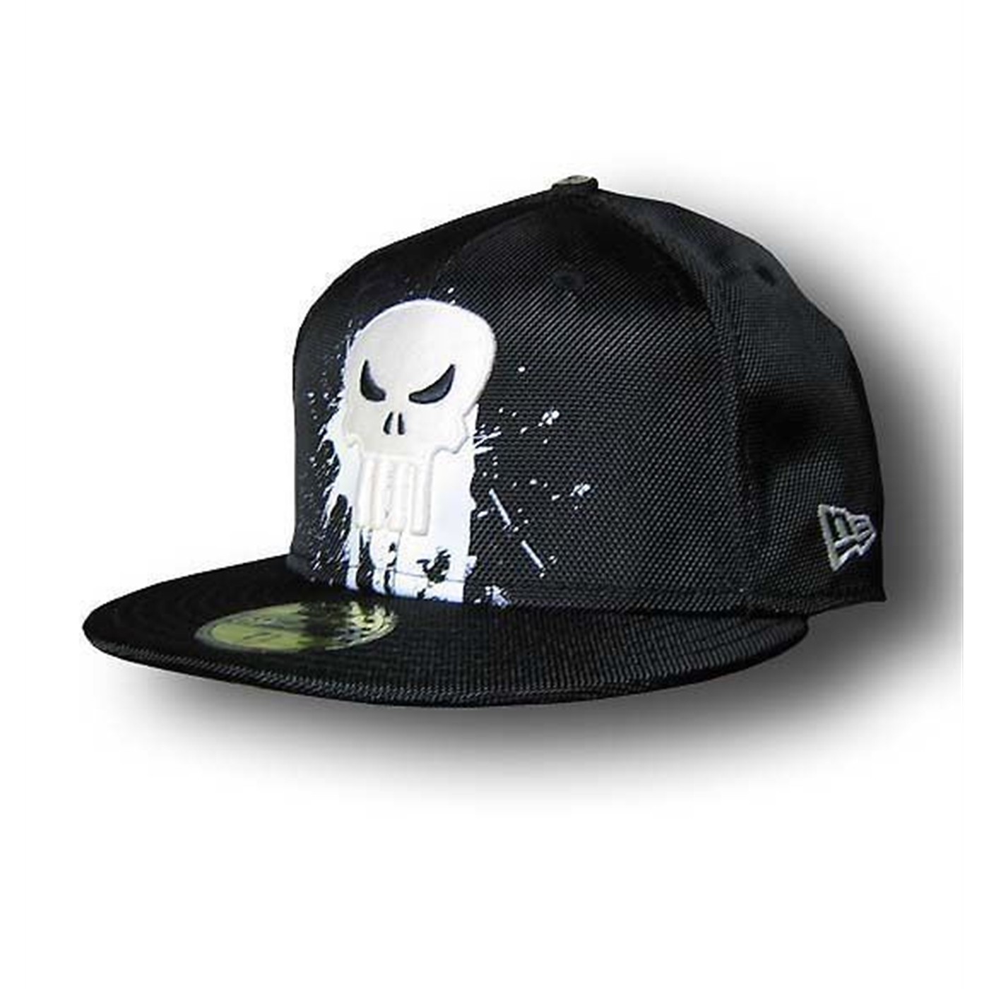 Punisher 59Fifty Splatter Skull Flat Bill Cap, Black