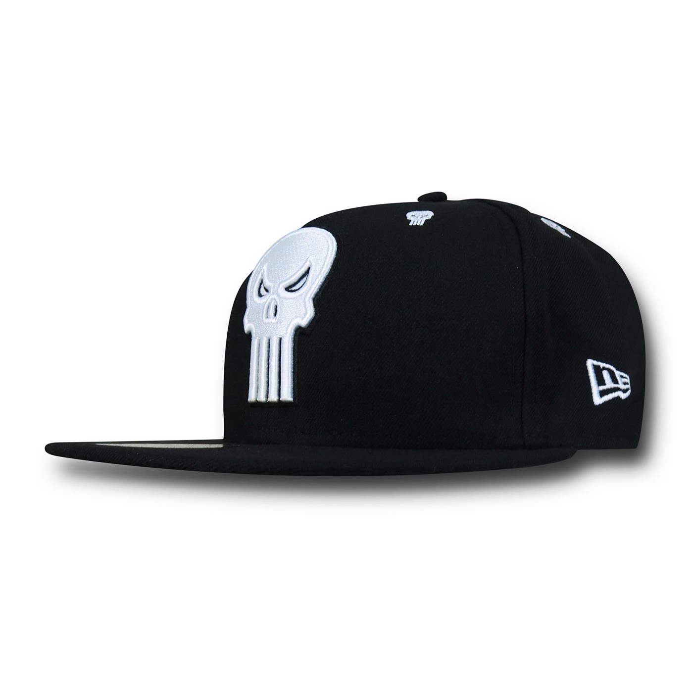 Punisher Symbol Stargazer 59Fifty Hat, Black