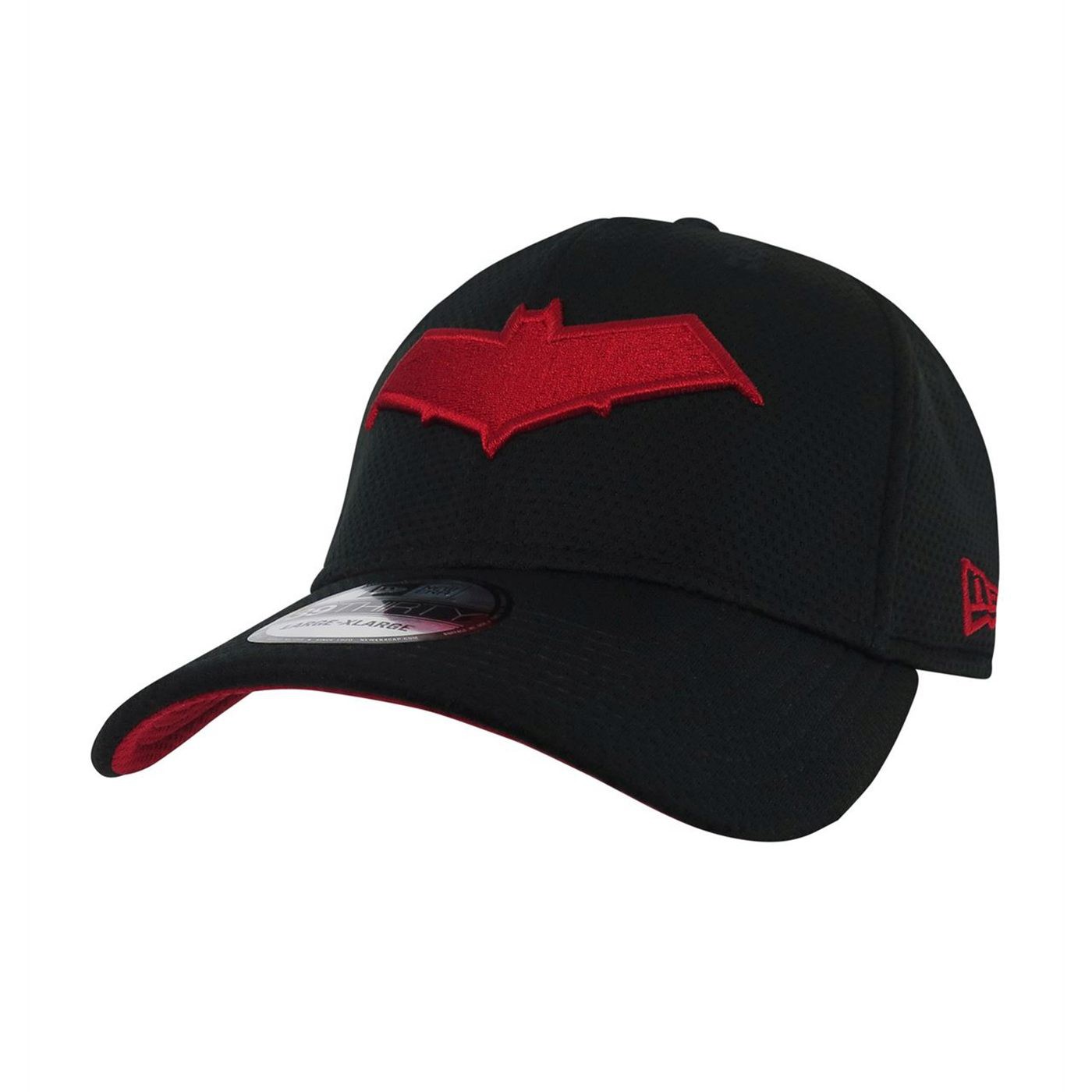 Red Hood Symbol 39Thirty Fitted Hat, Black