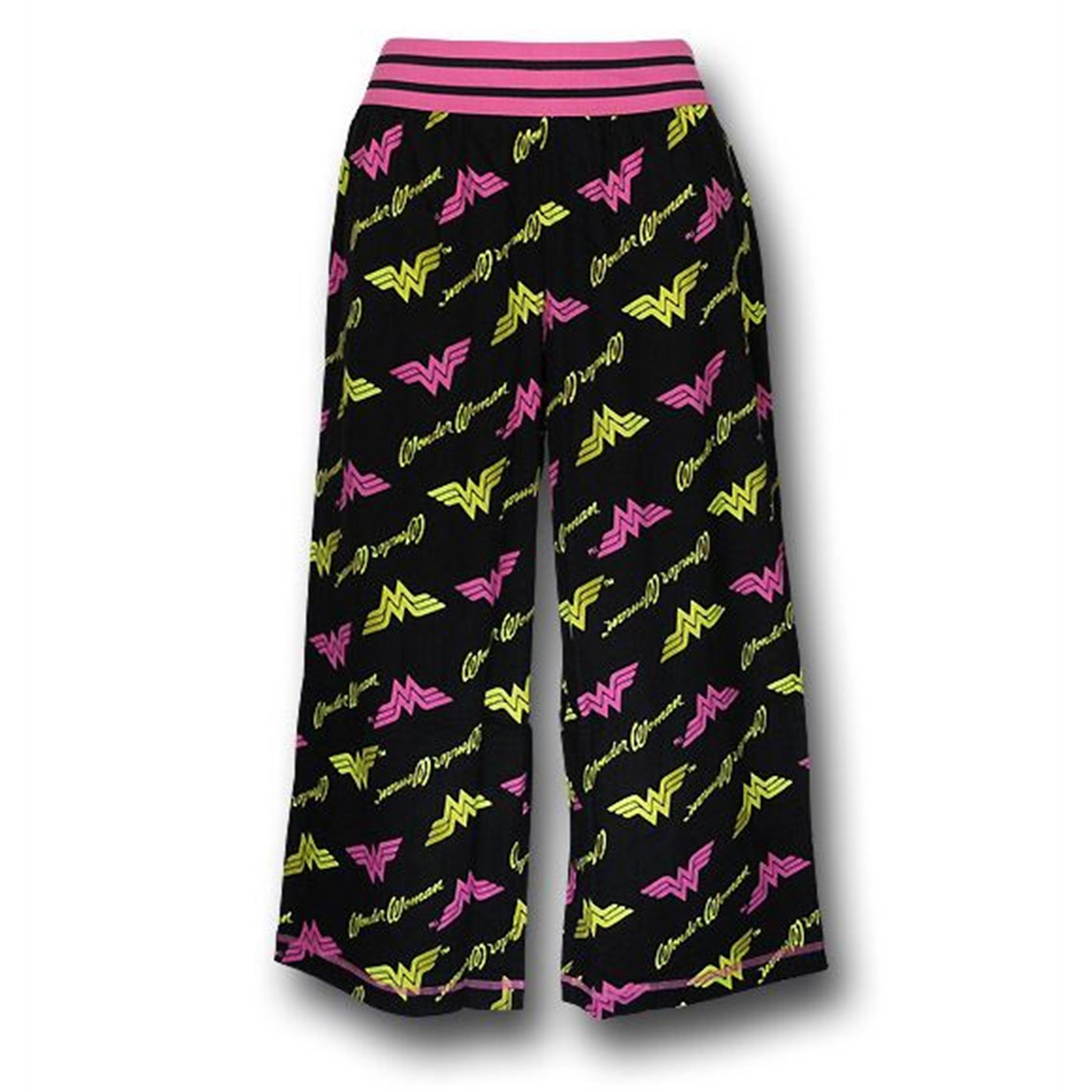 Natural Wonder Leaf Cut-Out Capri Pant