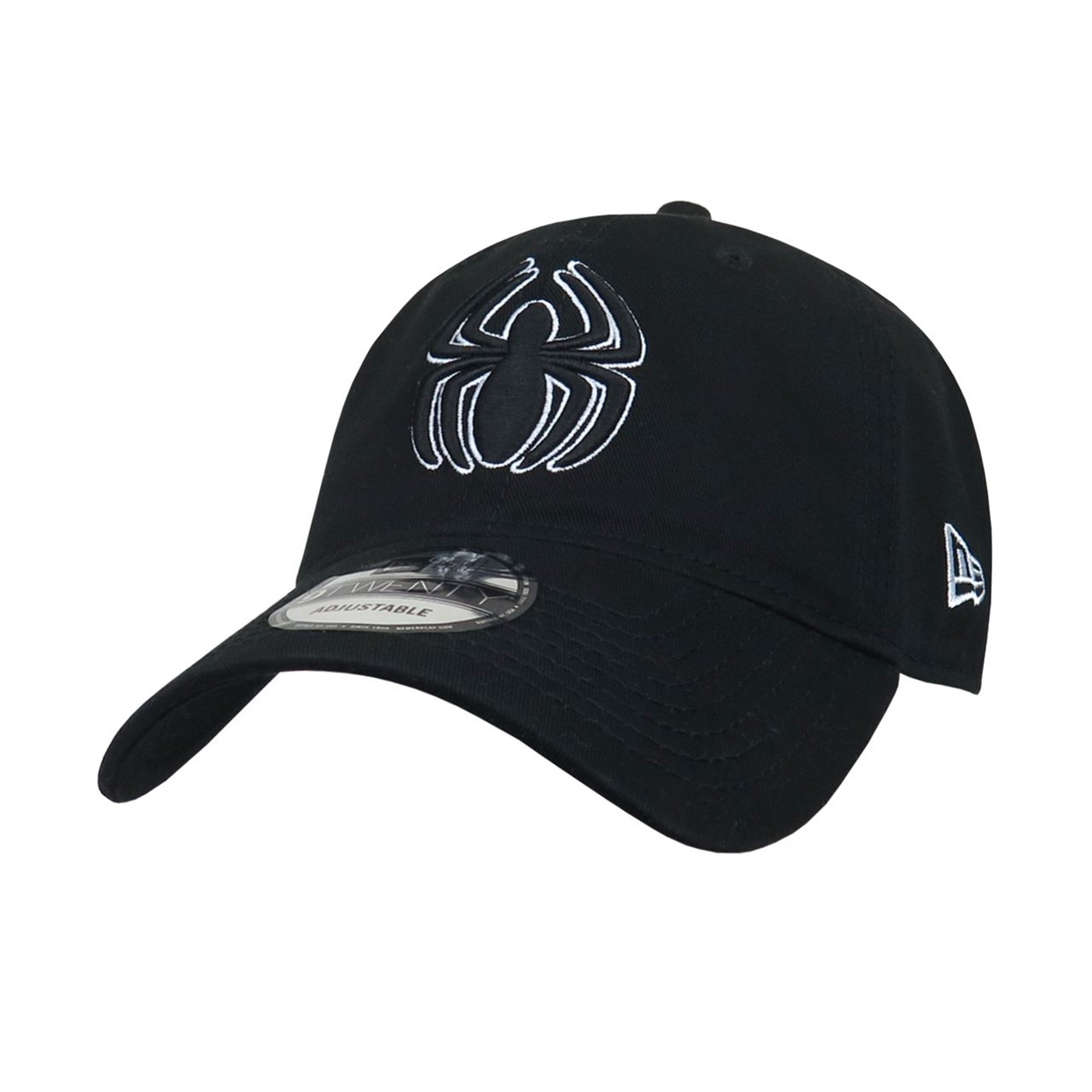 Spiderman Black 9Twenty Adjustable Hat, Black