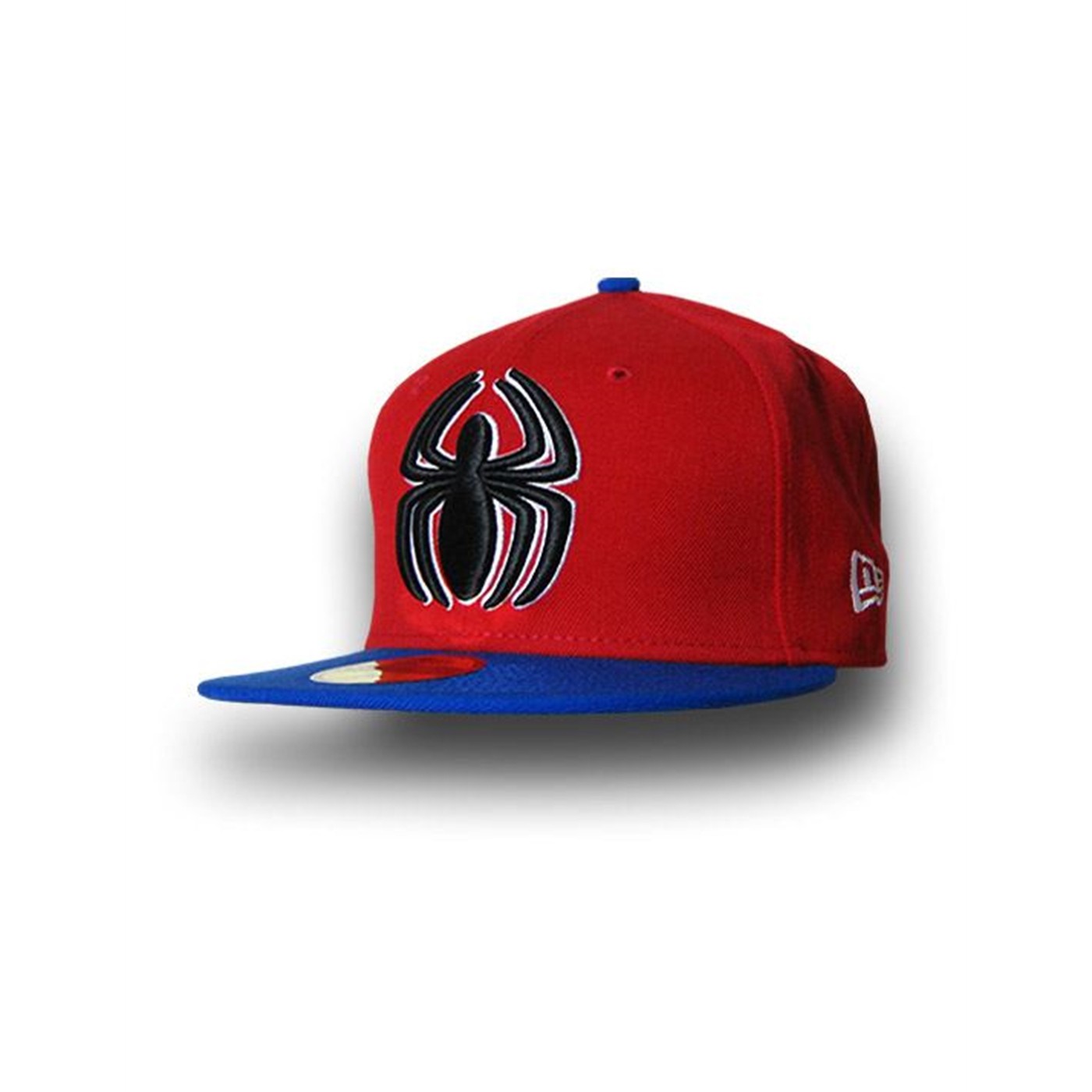 Spiderman 59Fifty Black Symbol Flat Bill Cap, Red