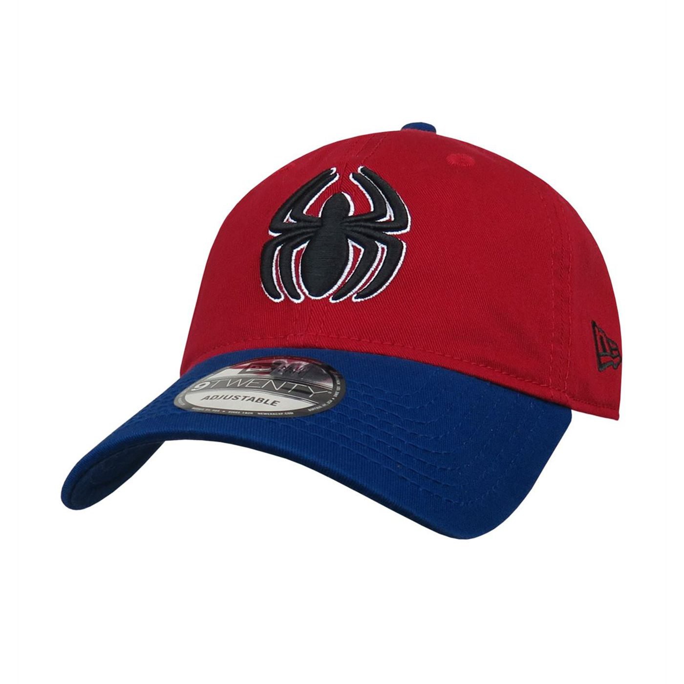 Spider-Man Blue and Red New Era 9Twenty Adjustable Hat, Red