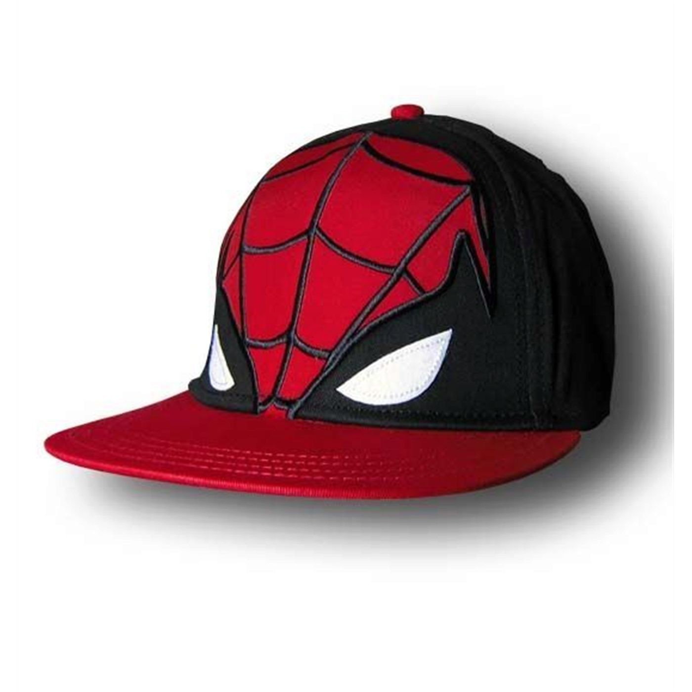 Spiderman Eyes Trucker Baseball Cap, Red