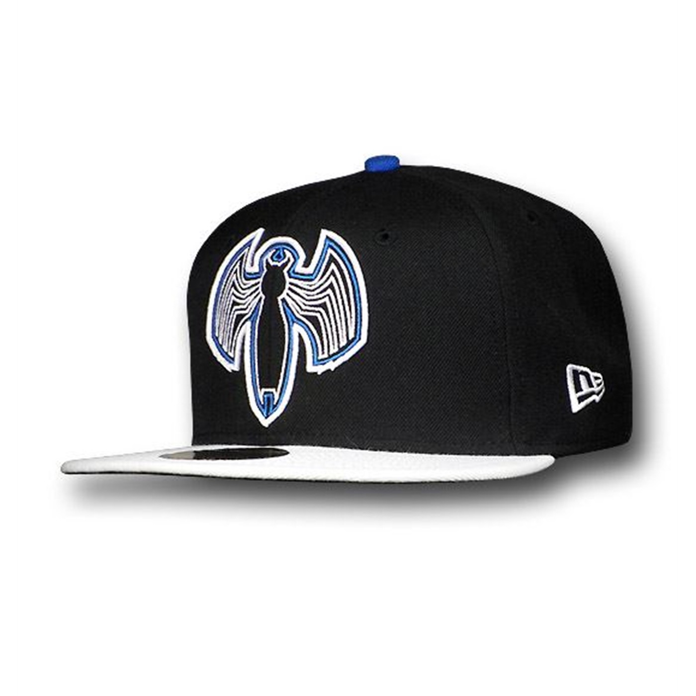 Venom Outline 59Fifty Black Flat Bill Cap, Black