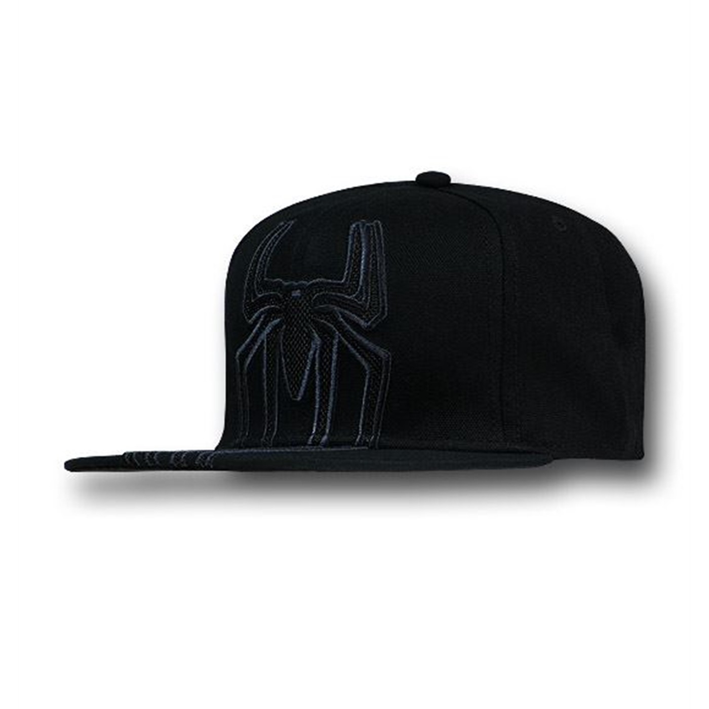 Amazing Spiderman Black Symbol Snapback Cap, Black