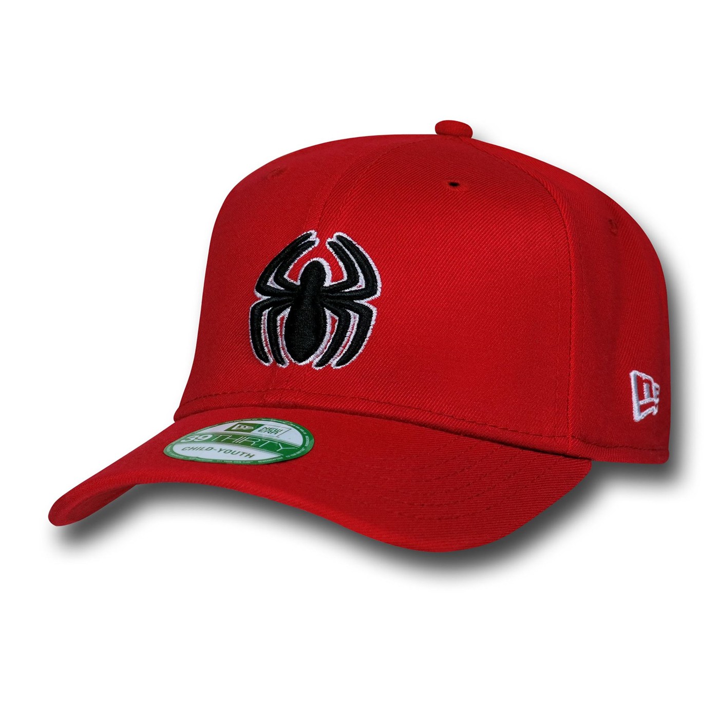 Spiderman Symbol Kids 39Thirty Cap, Red