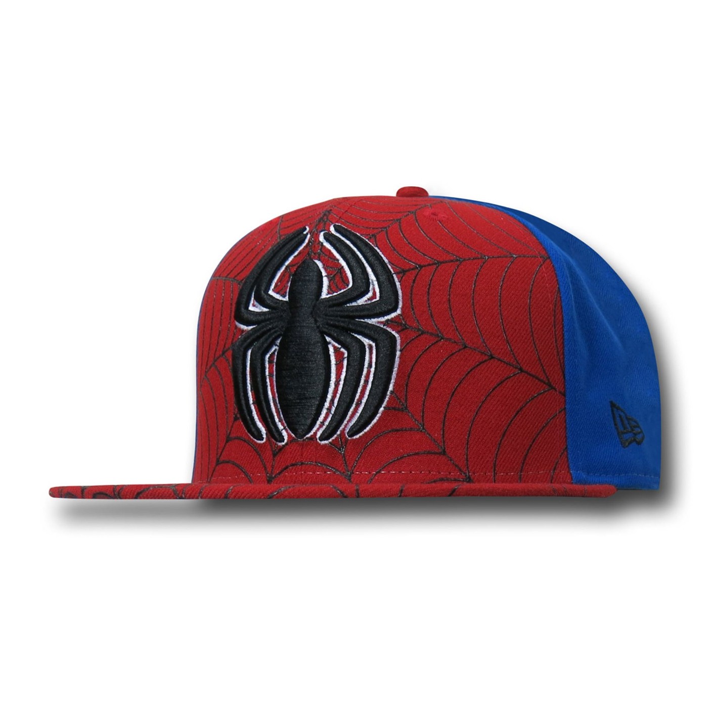 Spiderman Symbol on Webs 59Fifty Cap, Red
