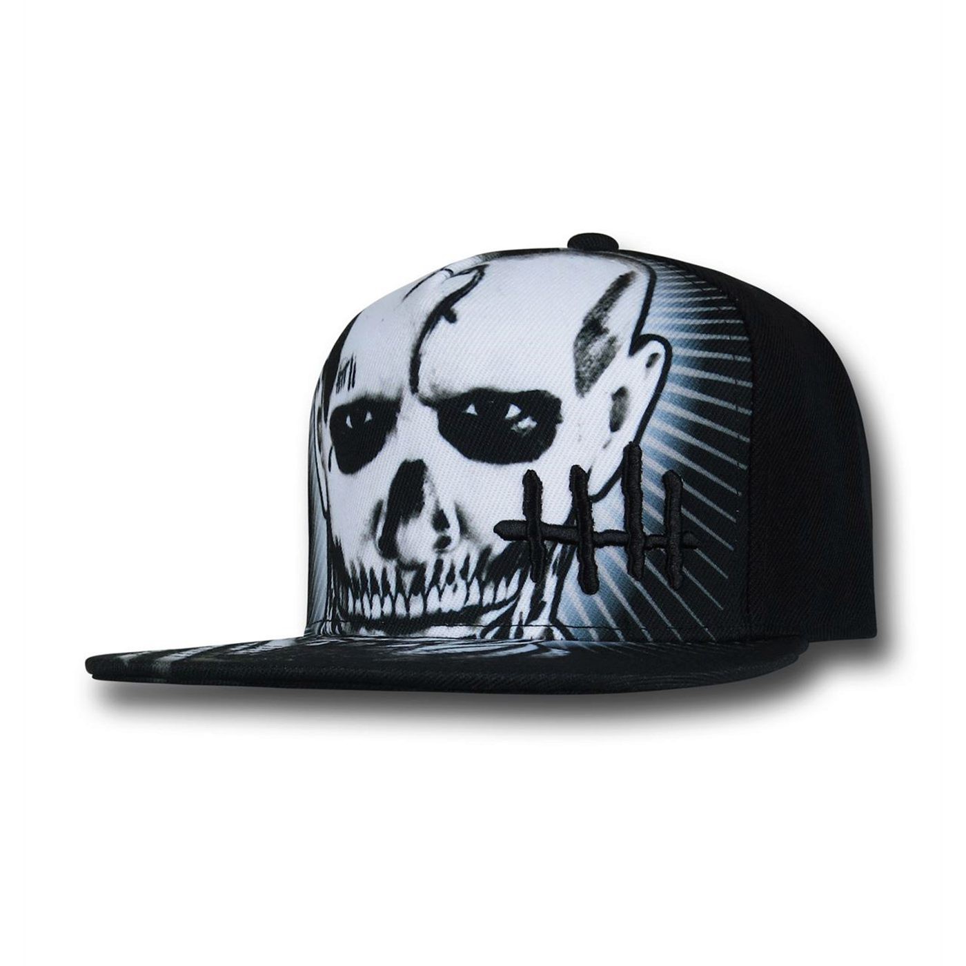 Suicide Squad Diablo Dye Snapback Hat, Black