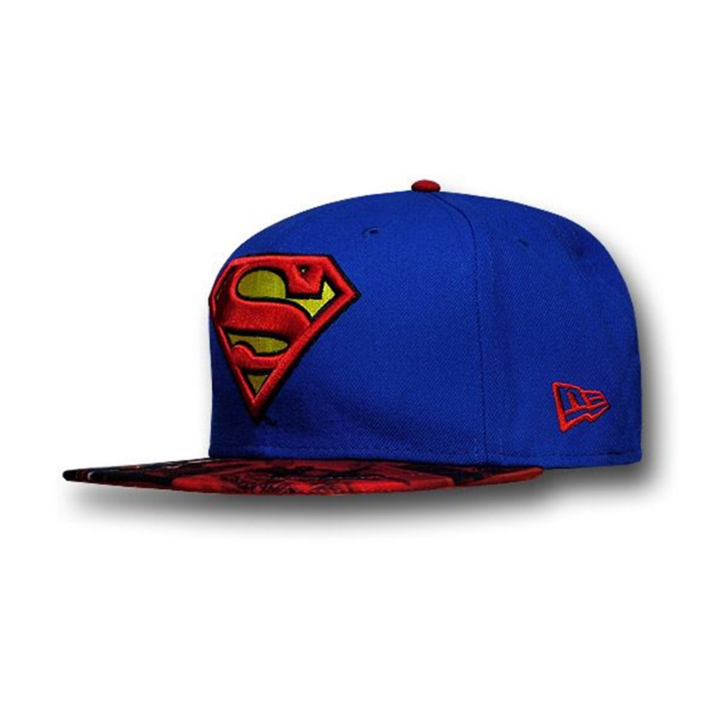 Superman 59Fifty Sublimated Brim Cap, Blue