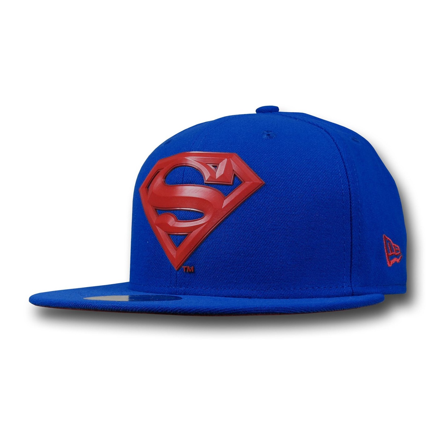 Superman Beveled Symbol 59Fifty Blue Cap, Blue