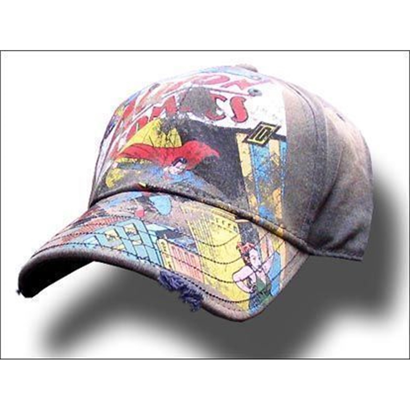 Superman Comic Strip Baseball Cap / Hat