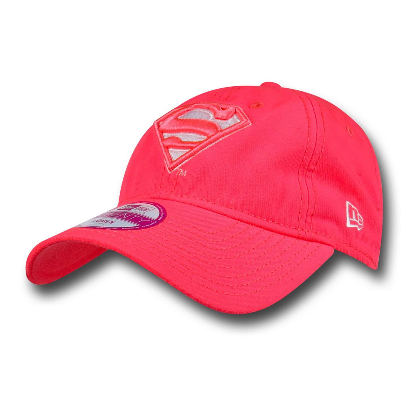 Supergirl Pink 9Twenty Women's Cap, Pink