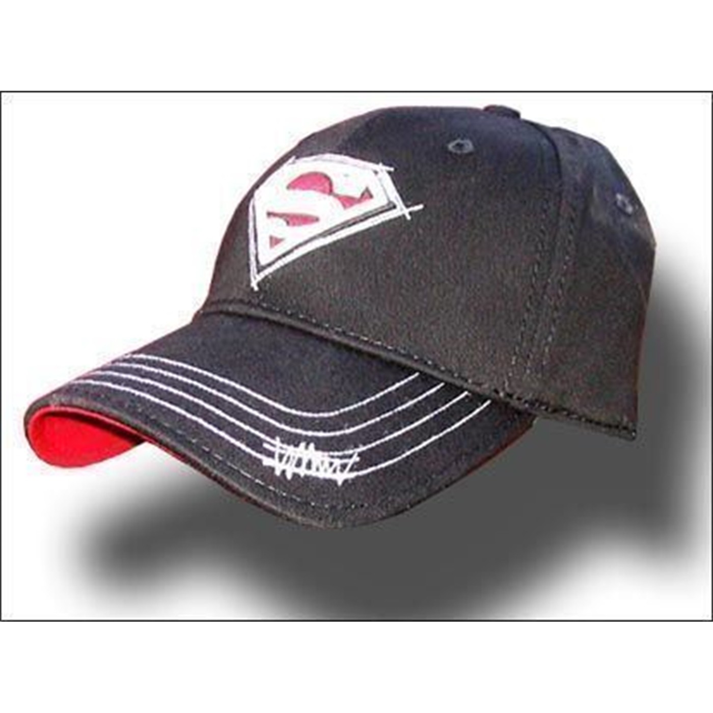 Superman Red & White Symbol Baseball Cap