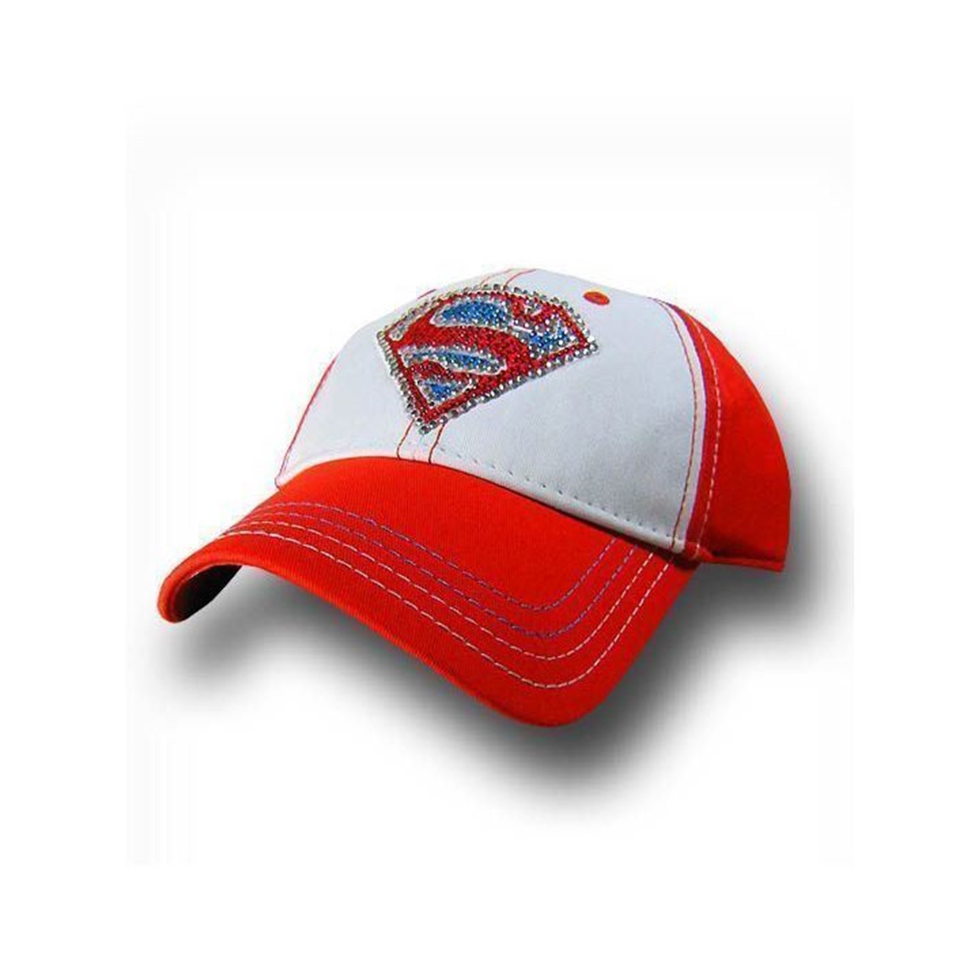 Superman Ladies Studded Baseball Cap