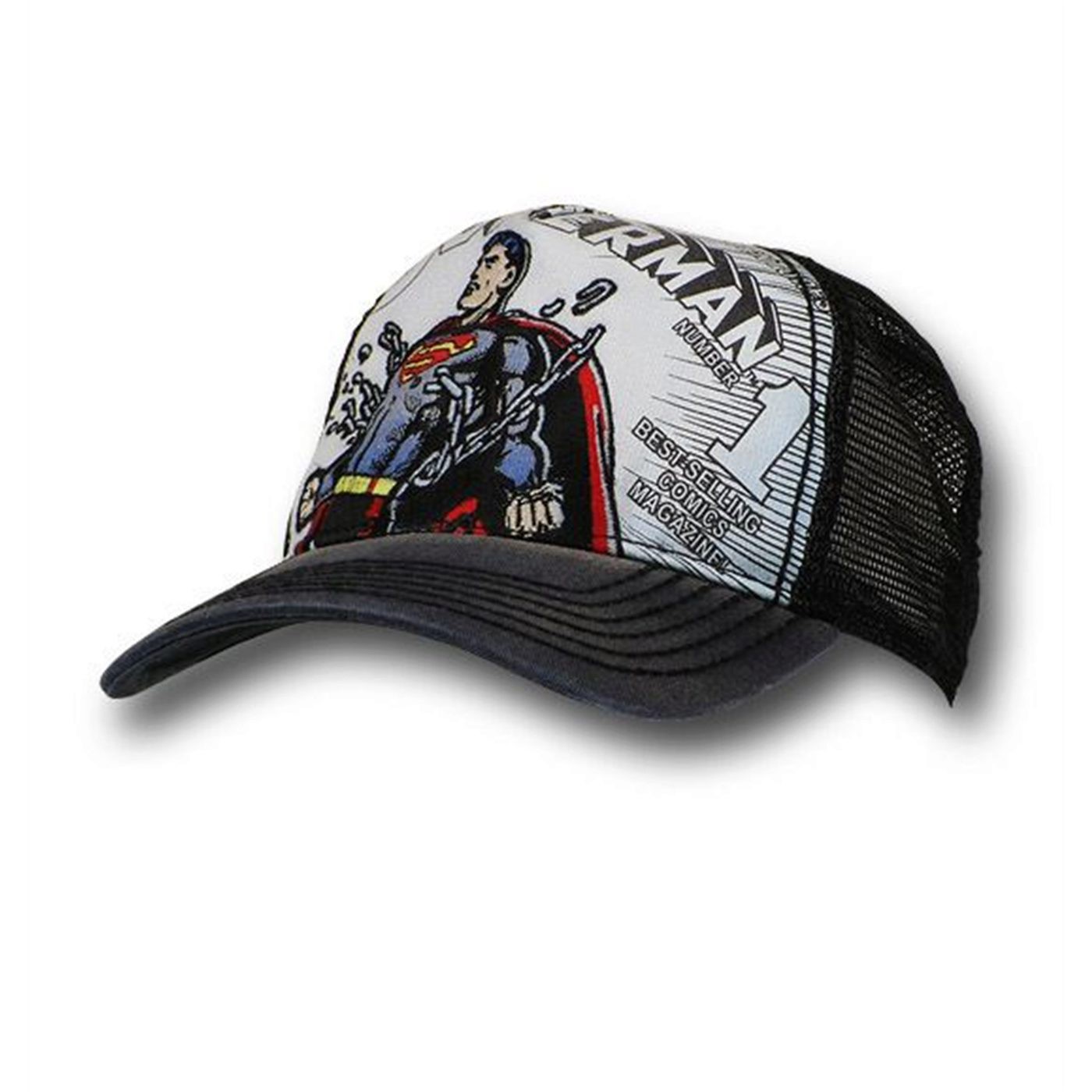 Superman Chain Break Embroidered Baseball Cap