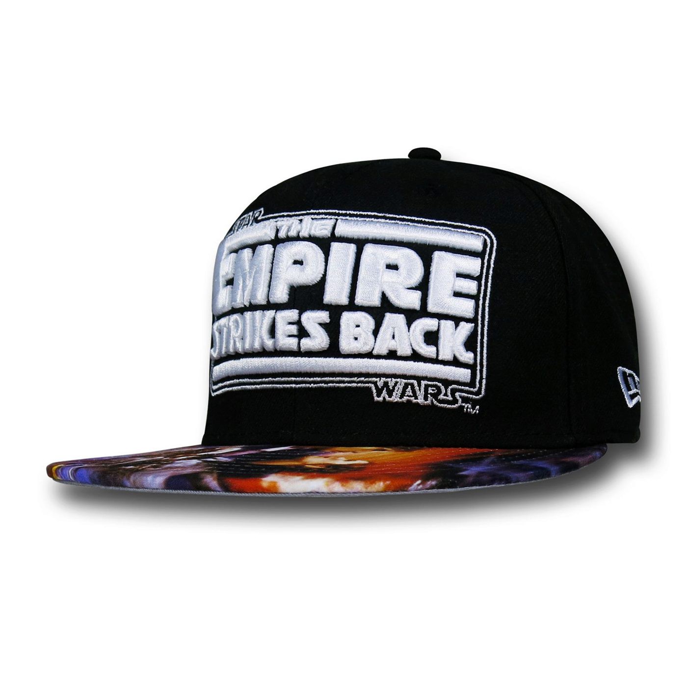 Star Wars Empire Logo & Printed Bill 59Fifty Cap, Black