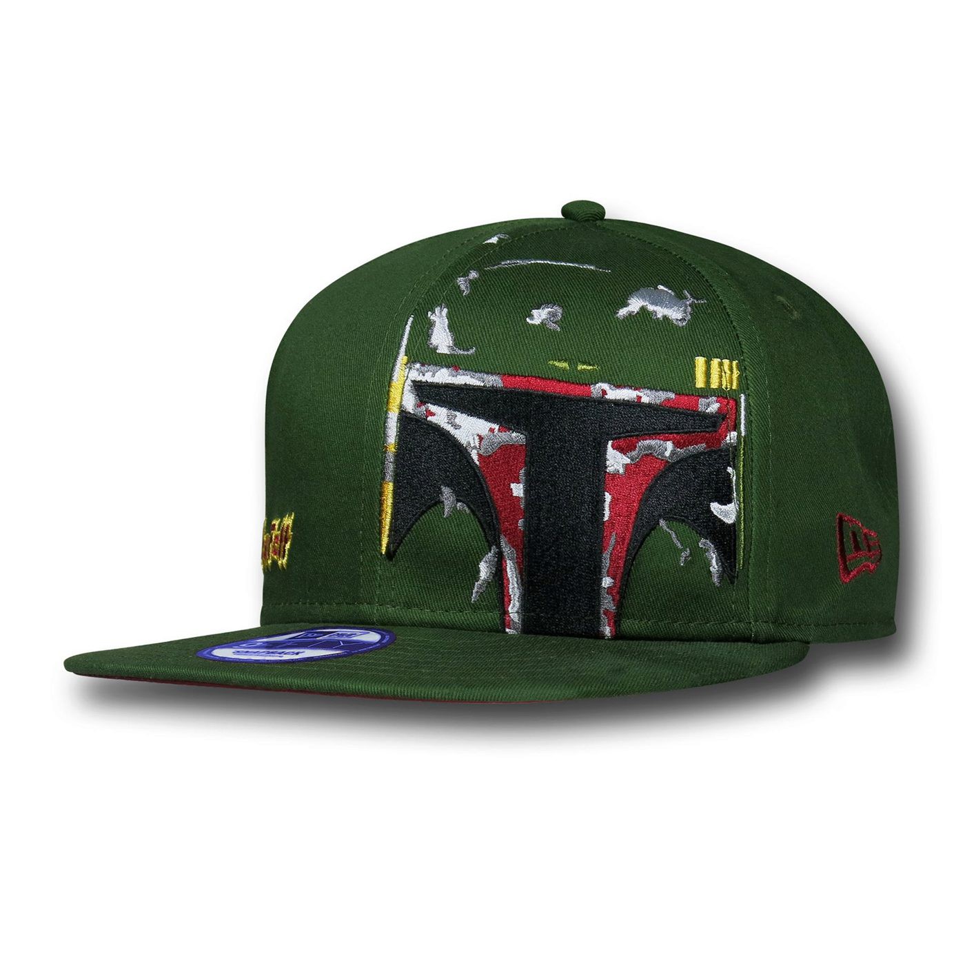 Star Wars Boba Fett Face Panel Kids 9Fifty Cap, Green