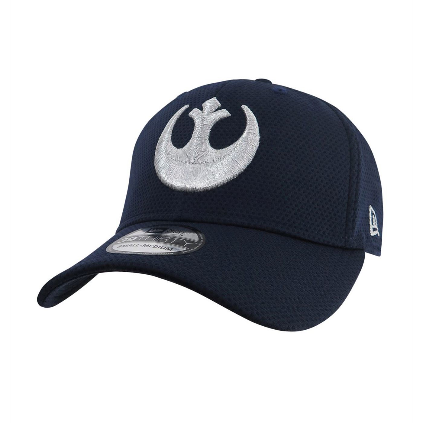 Star Wars Rebel Symbol Navy 39Thirty Fitted Hat, Blue