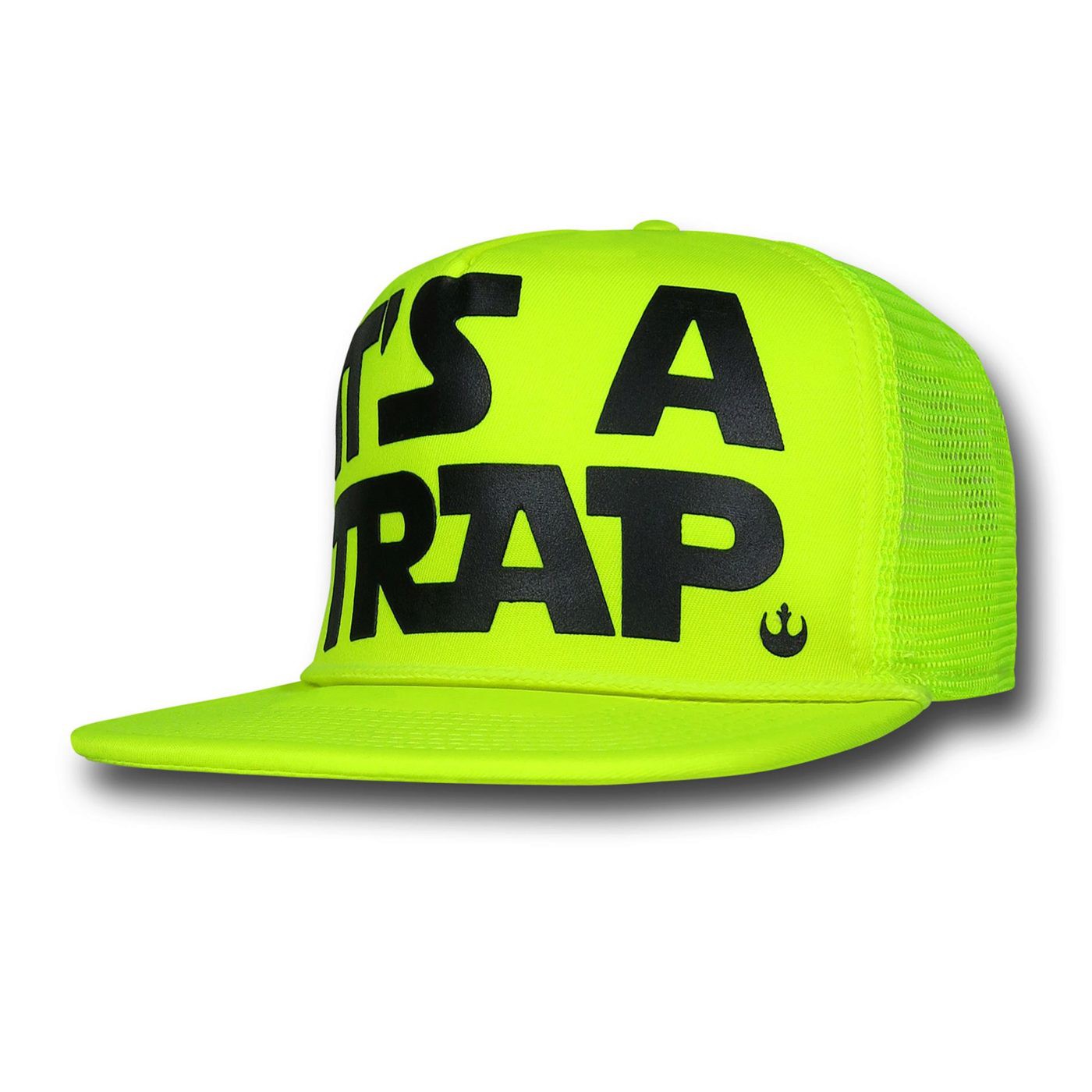 Star Wars It's A Trap Foam Trucker Hat, Yellow