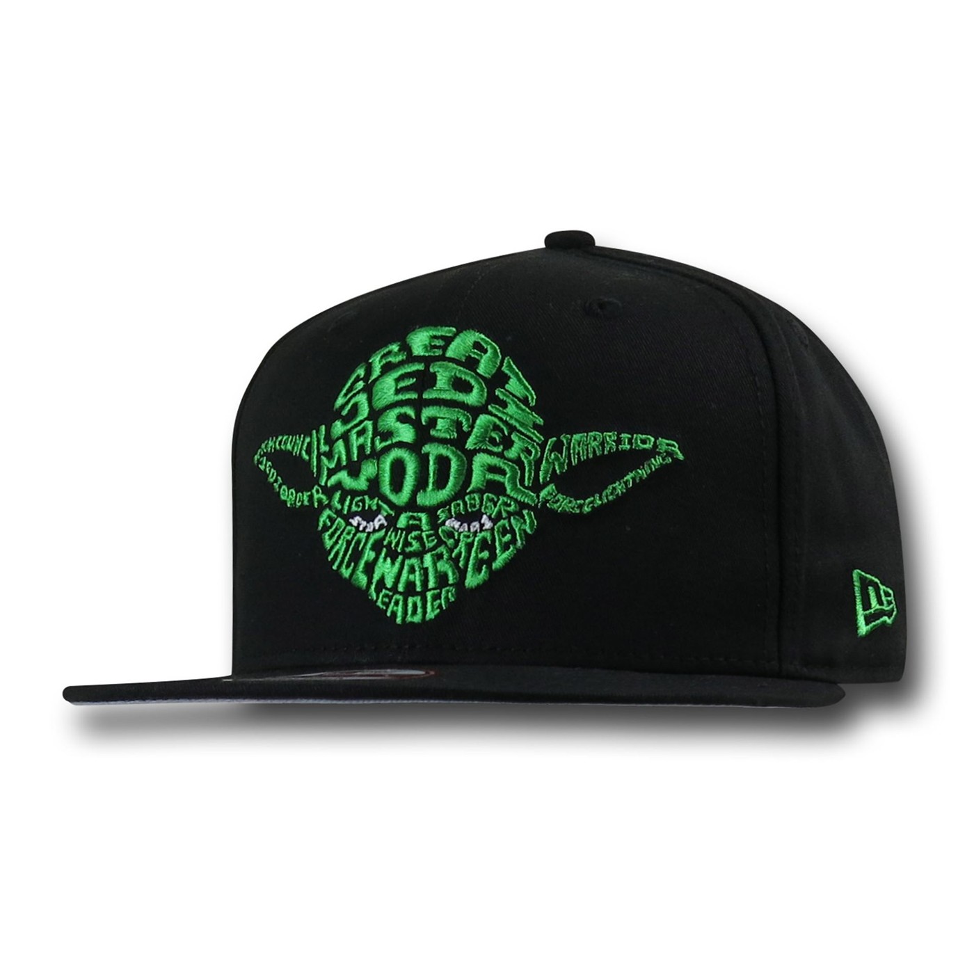 Star Wars Yoda Words 9Fifty Snapback Cap, Black