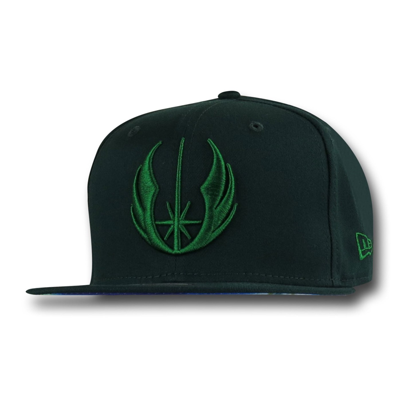 Star Wars Yoda Sublimated Brim 9Fifty Snapback Cap, Green