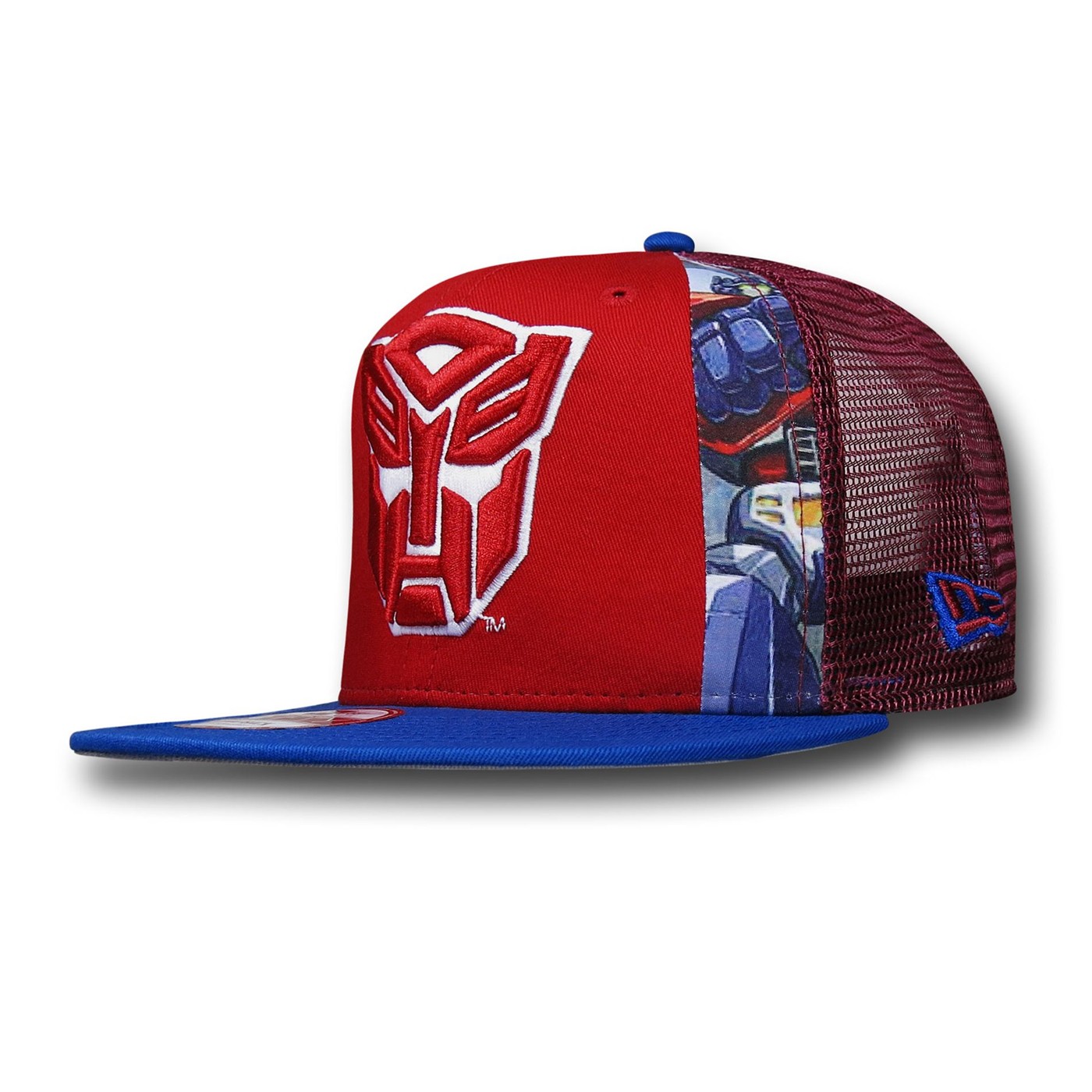 Transformers Autobot Slice 9Fifty Cap, Red