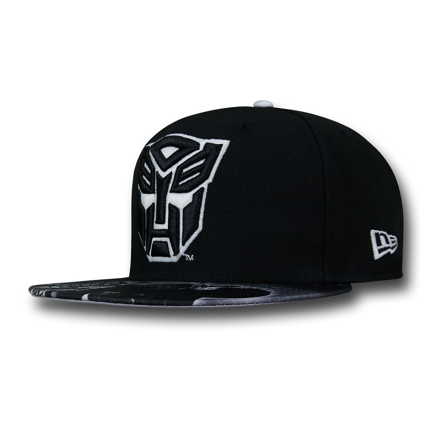 Transformers Autobot Tonal Glow 59Fifty Cap, Black