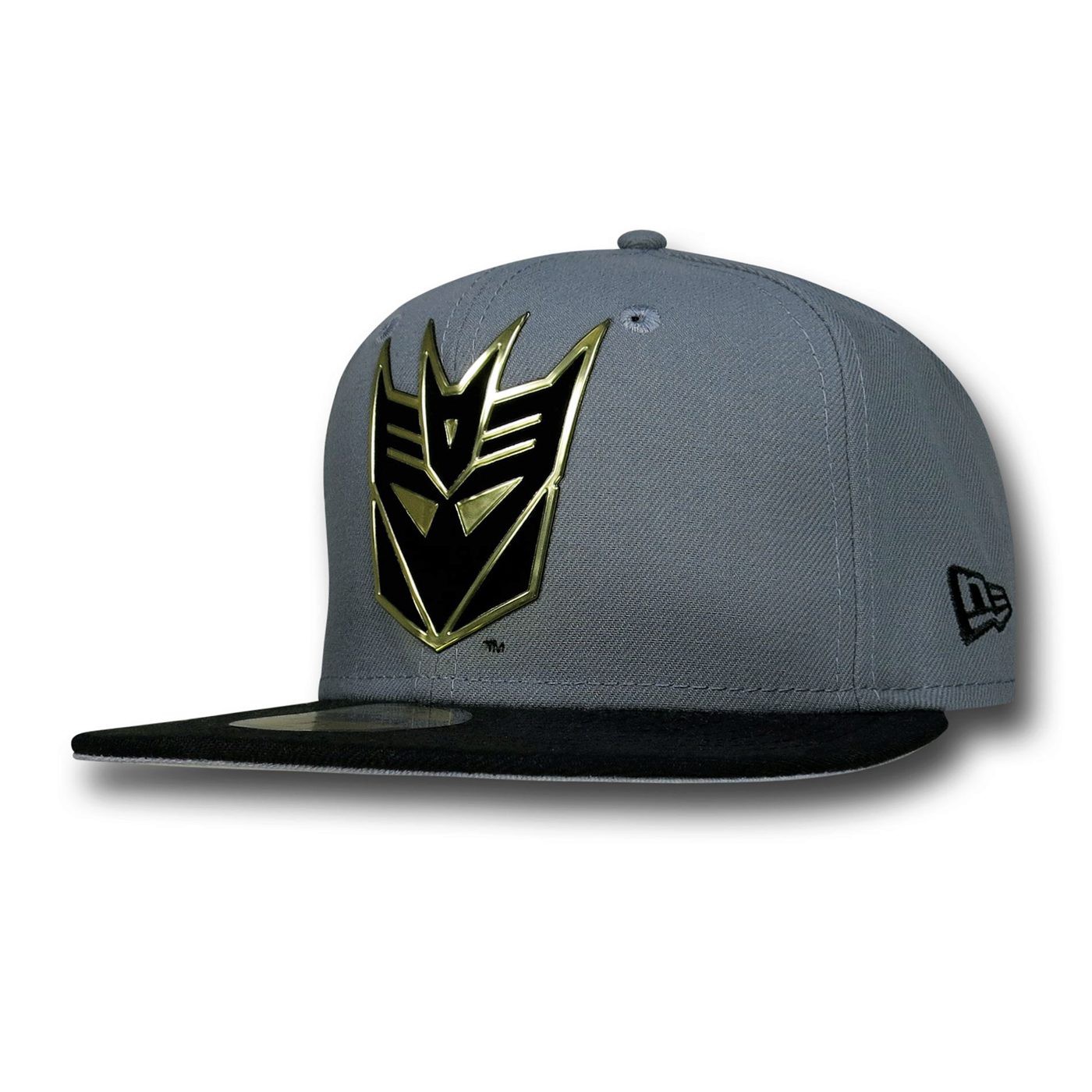 Transformers Decepticon Flock Cut 59Fifty Cap, Grey