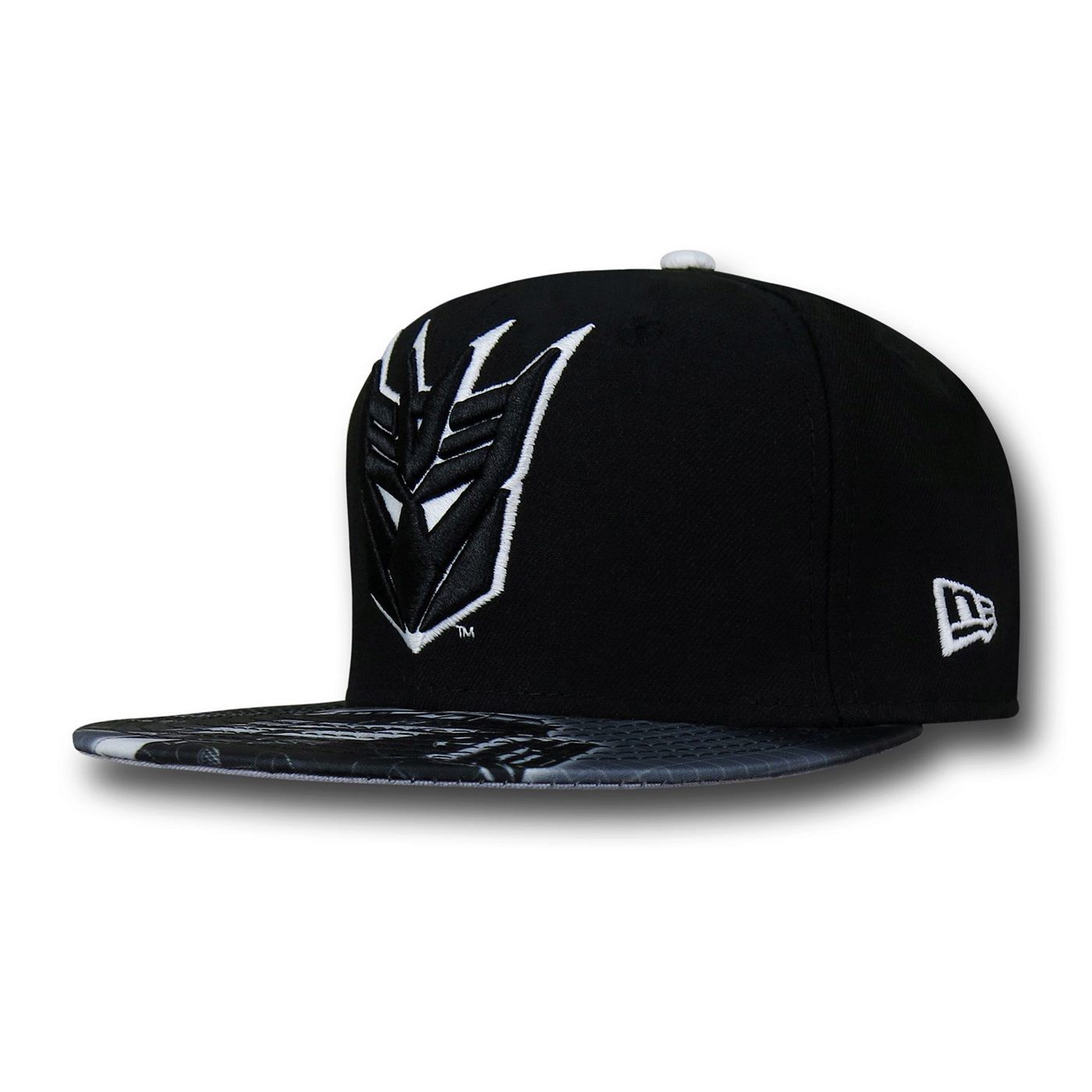 Transformers Decepticon Tonal Glow 59Fifty Cap, Black