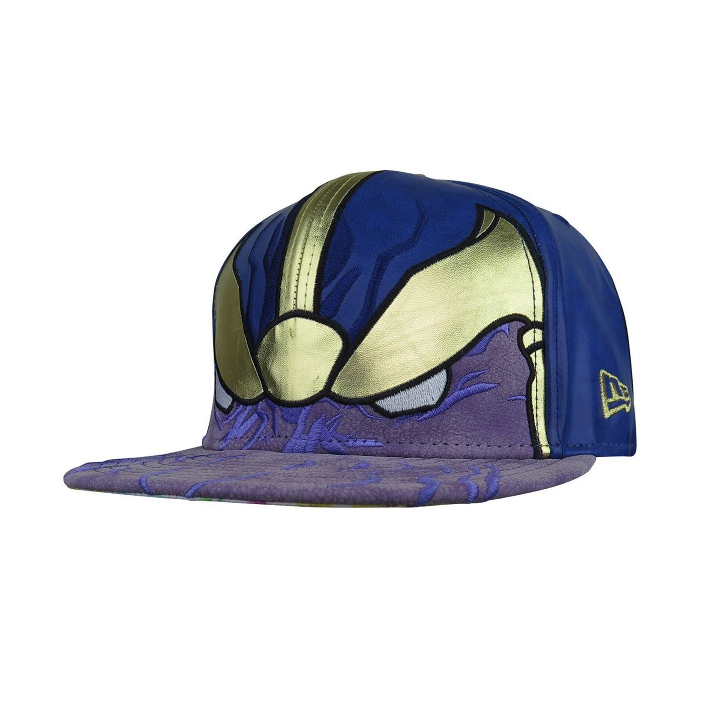 Thanos Armor 59Fifty Fitted Hat, Purple