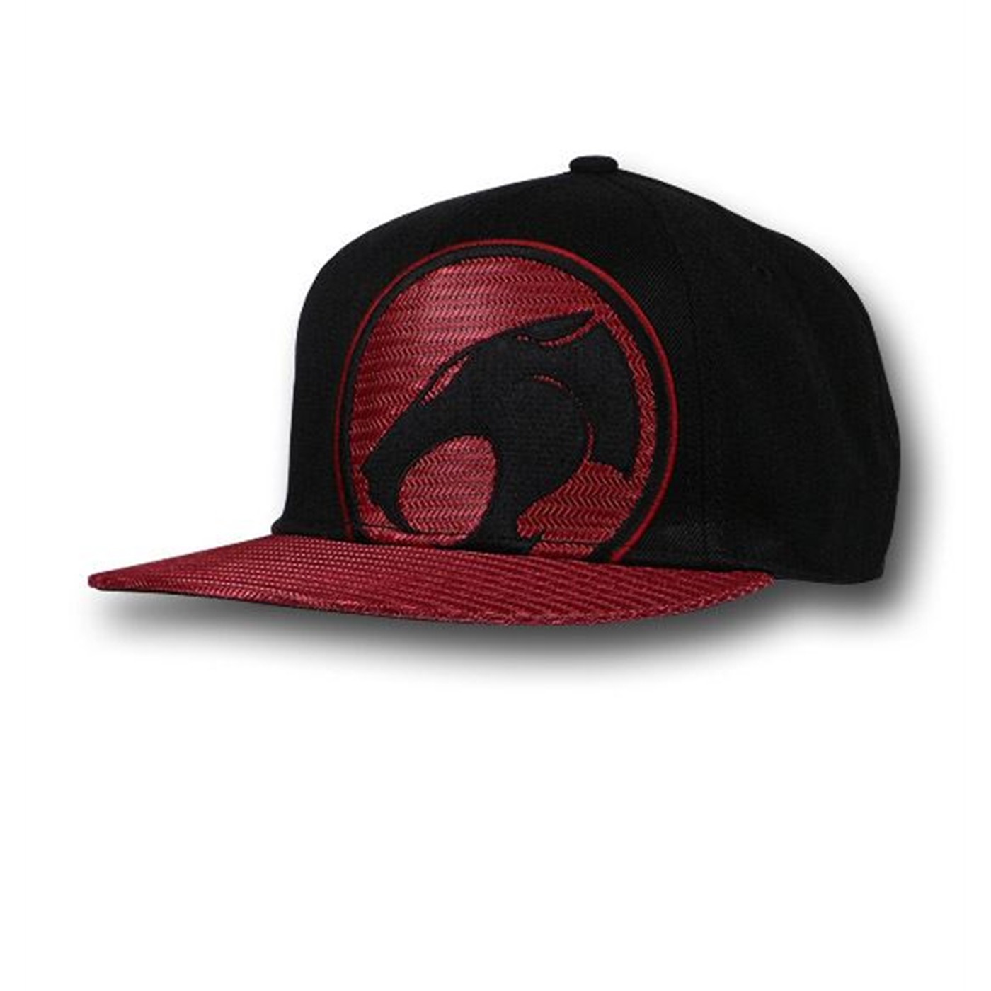 Thundercats Offset Symbol Flat Bill Cap, Black
