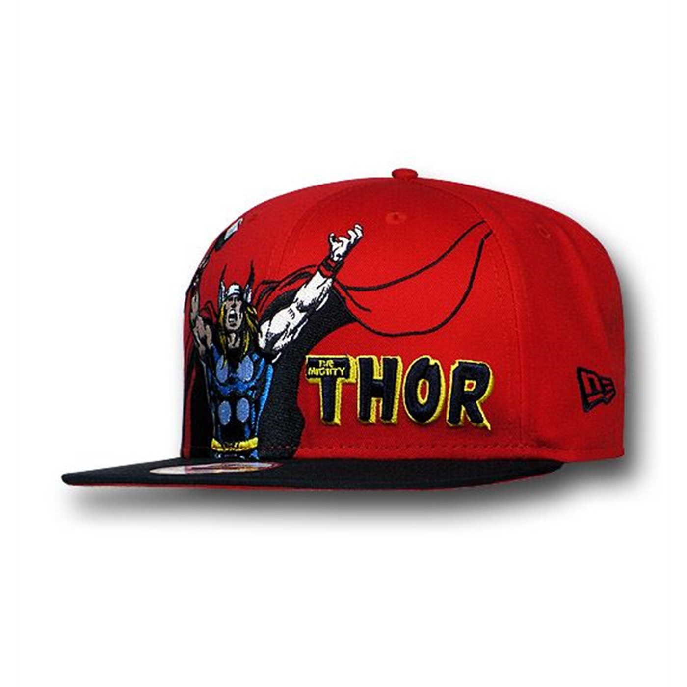 Thor Arms Raised 9Fifty Snapback Cap, Red