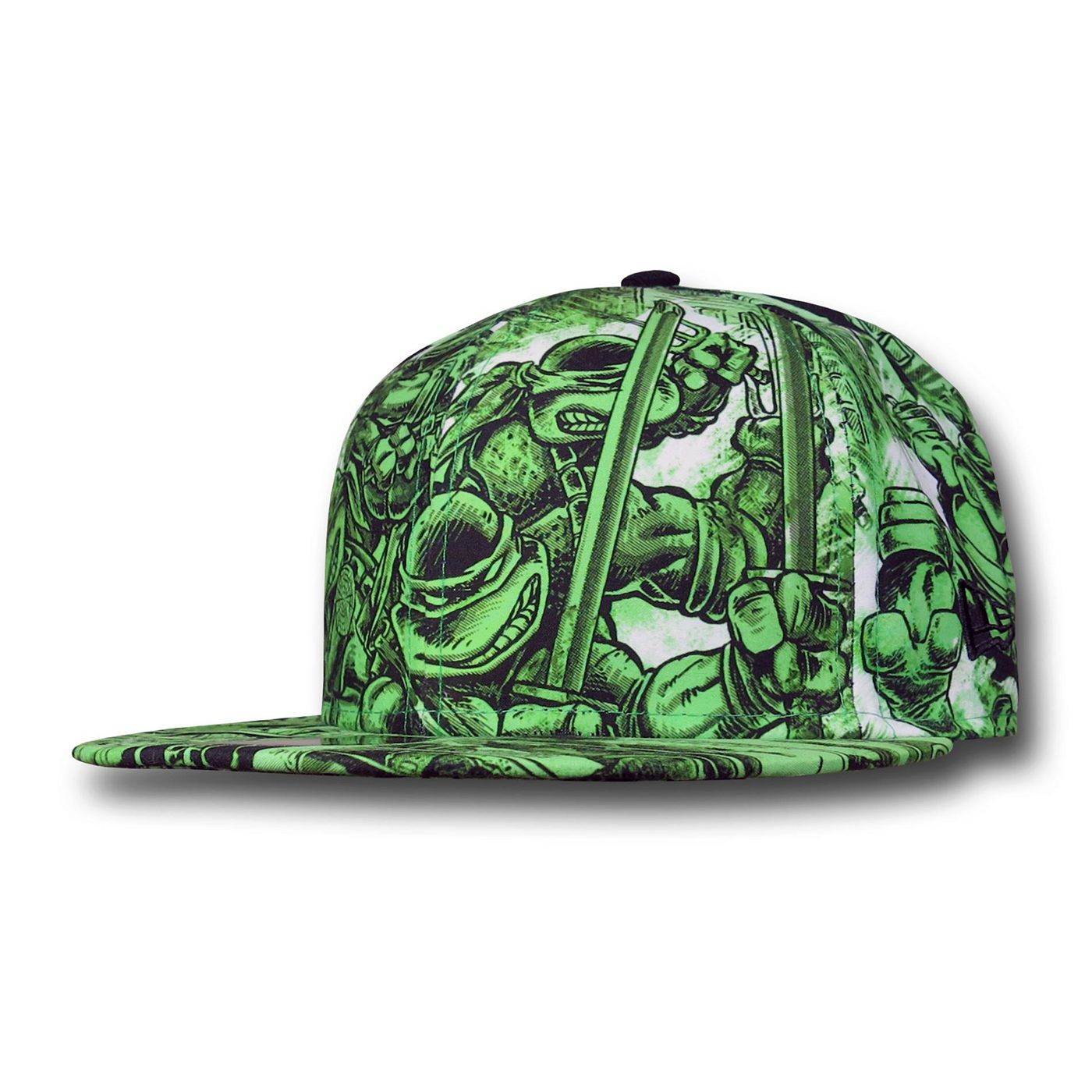 TMNT Sublimated Comic 59Fifty Cap, Green