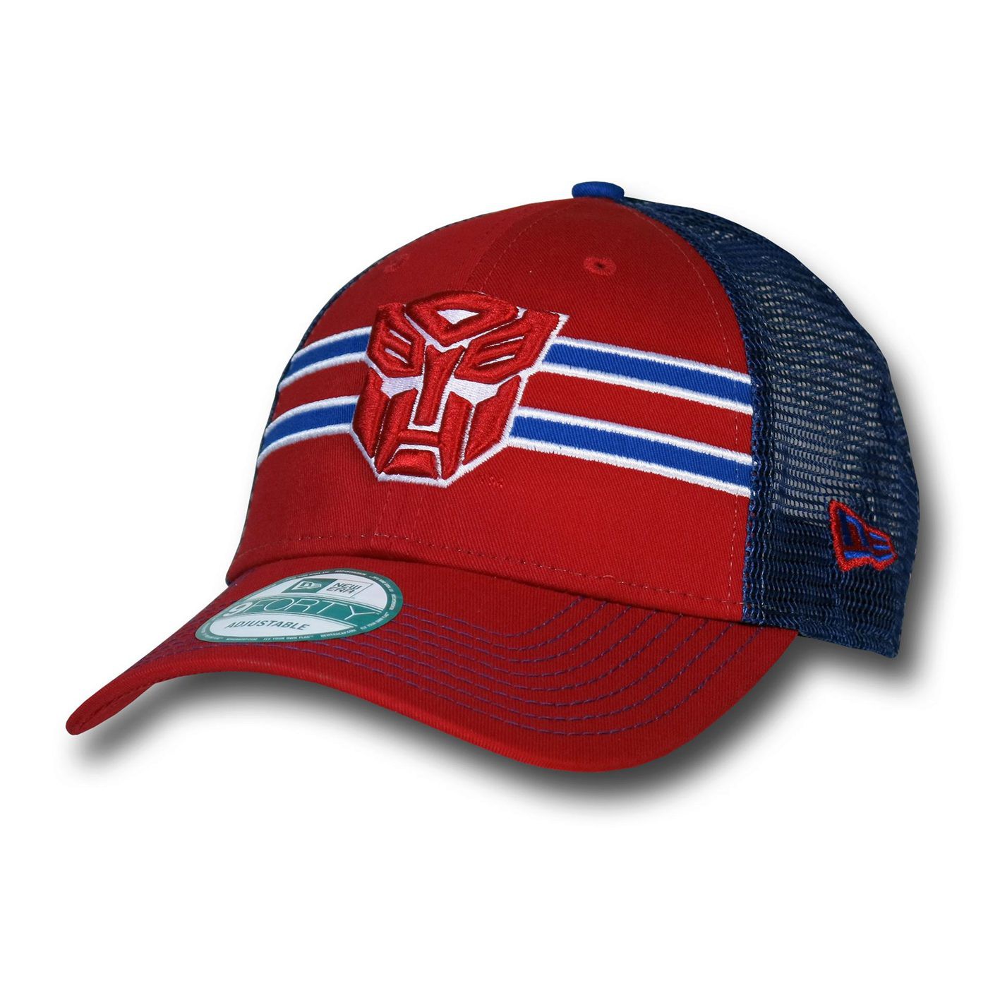 Transformers Autobot 9Forty Frontband Cap, Red