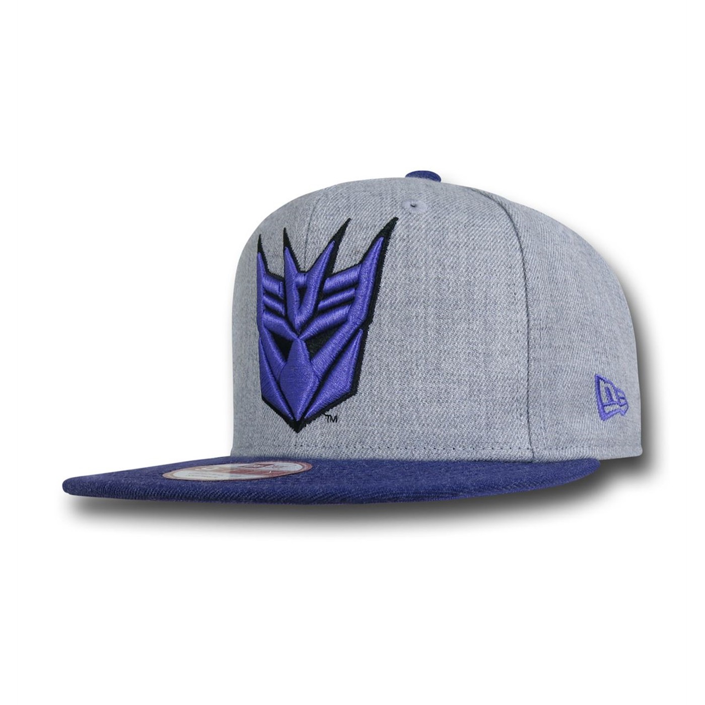 Transformers Decepticons Hero Heather 9Fifty Cap, Grey