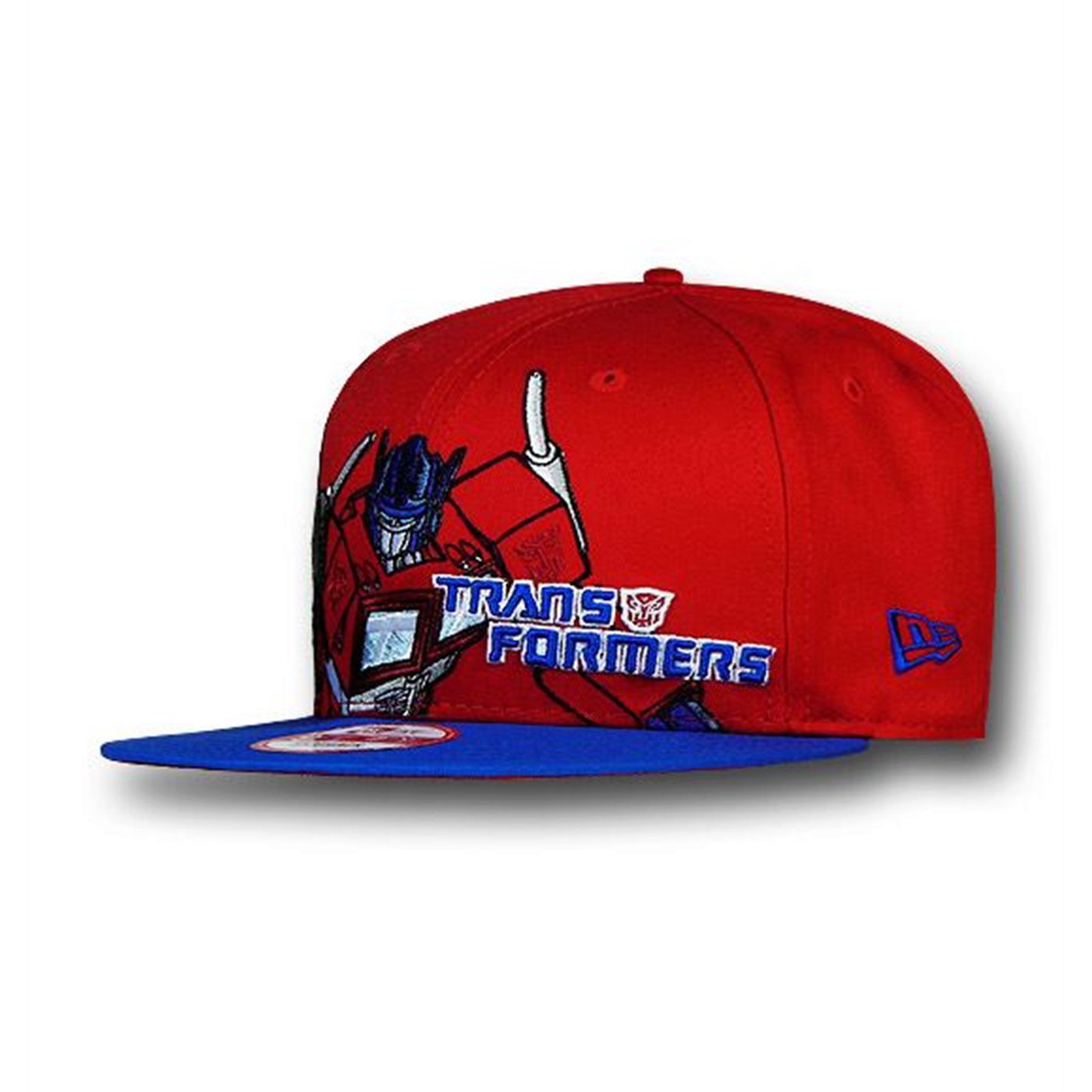 Transformers Optimus 9Fifty Snapback Cap, Red
